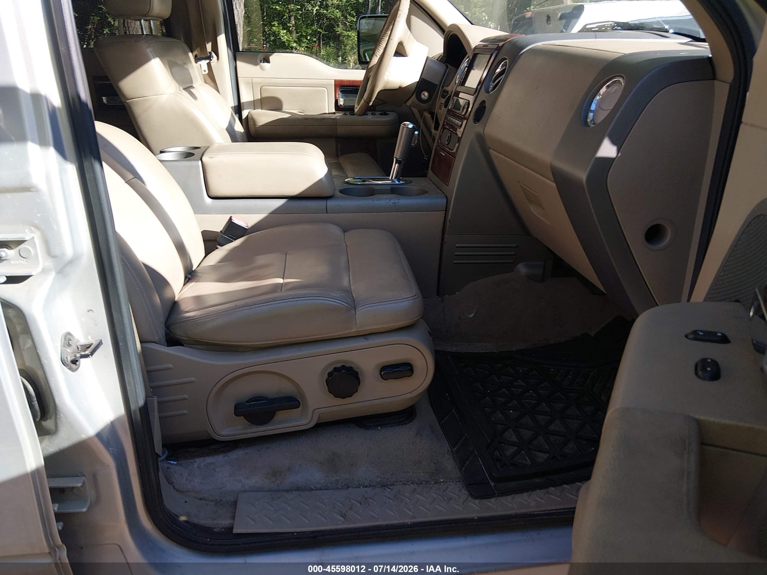 2006 Ford F-150 Fx4/lariat/xlt Tan vin: 1FTPW145X6FA94936