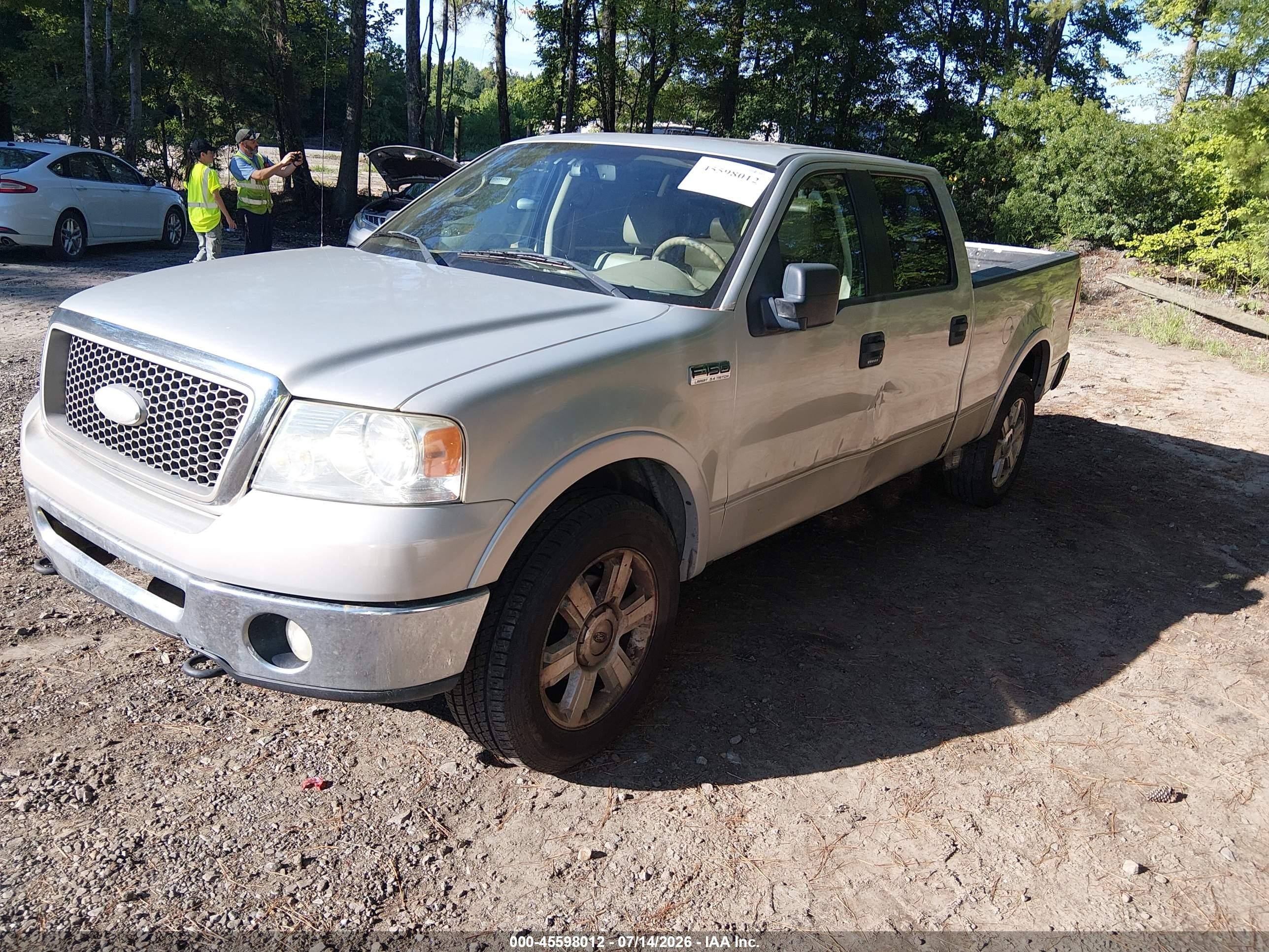 2006 Ford F-150 Fx4/lariat/xlt Tan vin: 1FTPW145X6FA94936