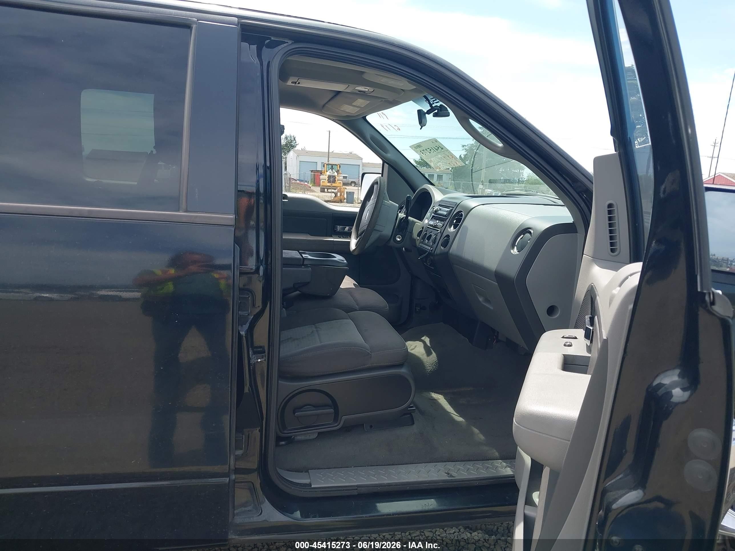2006 Ford F-150 Fx4/lariat/xlt Black vin: 1FTPW145X6FB47845