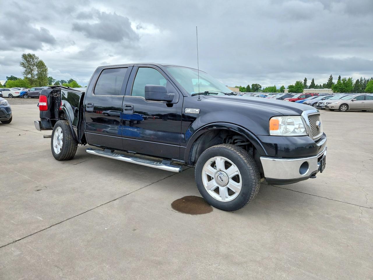 2006 Ford F150 Supercrew Black vin: 1FTPW145X6KB61008