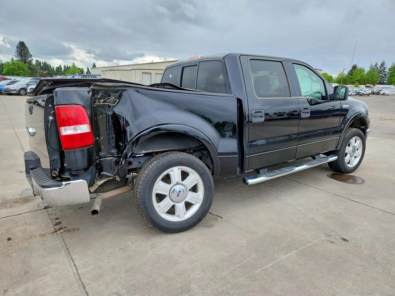 2006 Ford F150 Supercrew Black vin: 1FTPW145X6KB61008