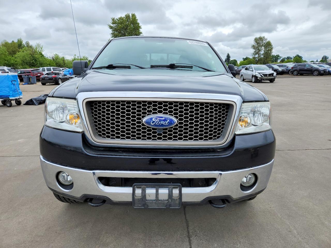 2006 Ford F150 Supercrew Black vin: 1FTPW145X6KB61008