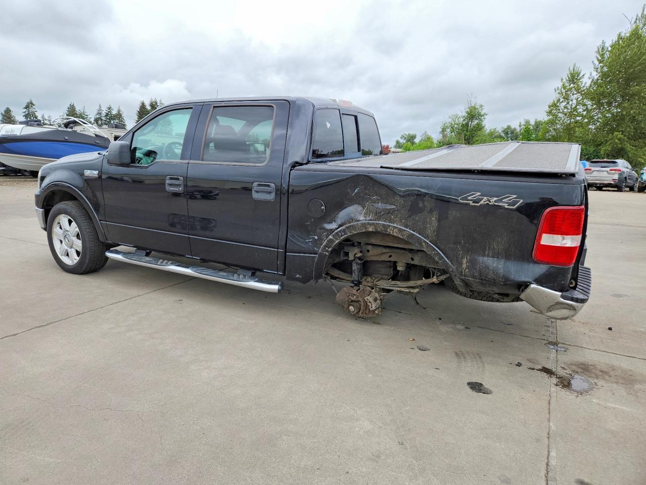 2006 Ford F150 Supercrew Black vin: 1FTPW145X6KB61008