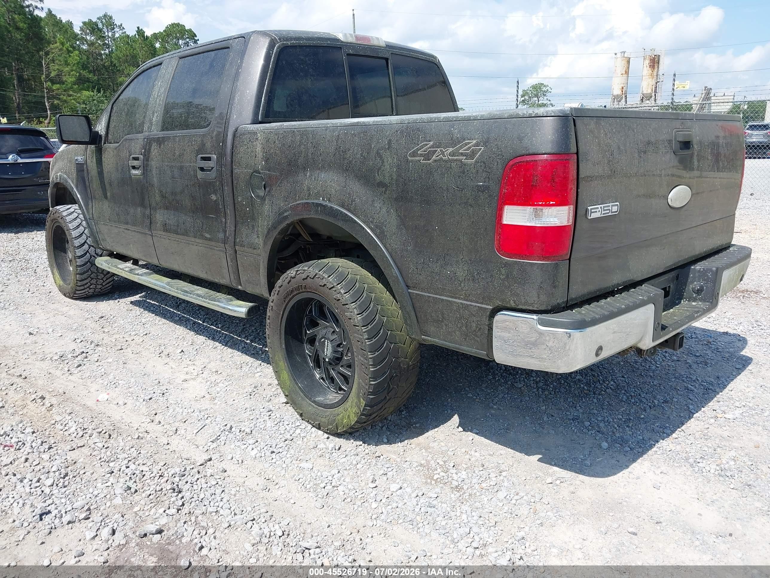 2006 Ford F-150 Fx4/lariat/xlt Gray vin: 1FTPW145X6KB82442