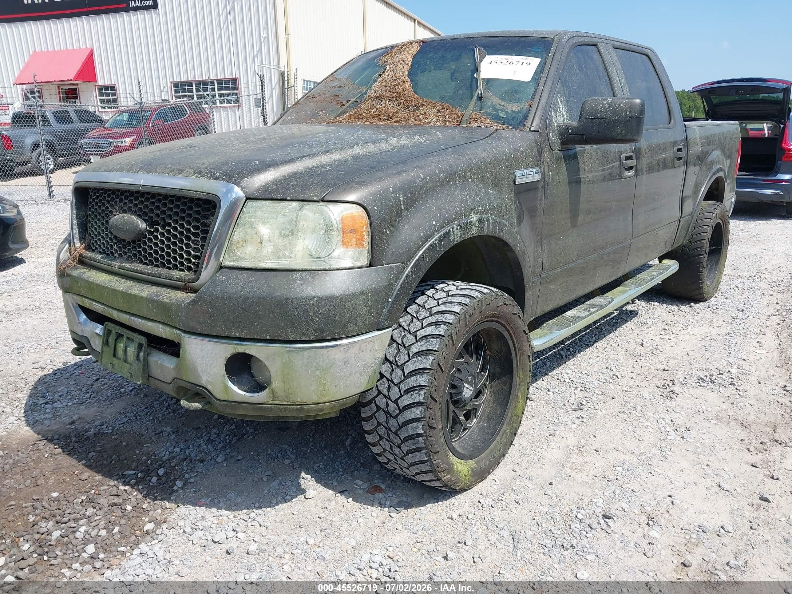 2006 Ford F-150 Fx4/lariat/xlt Gray vin: 1FTPW145X6KB82442