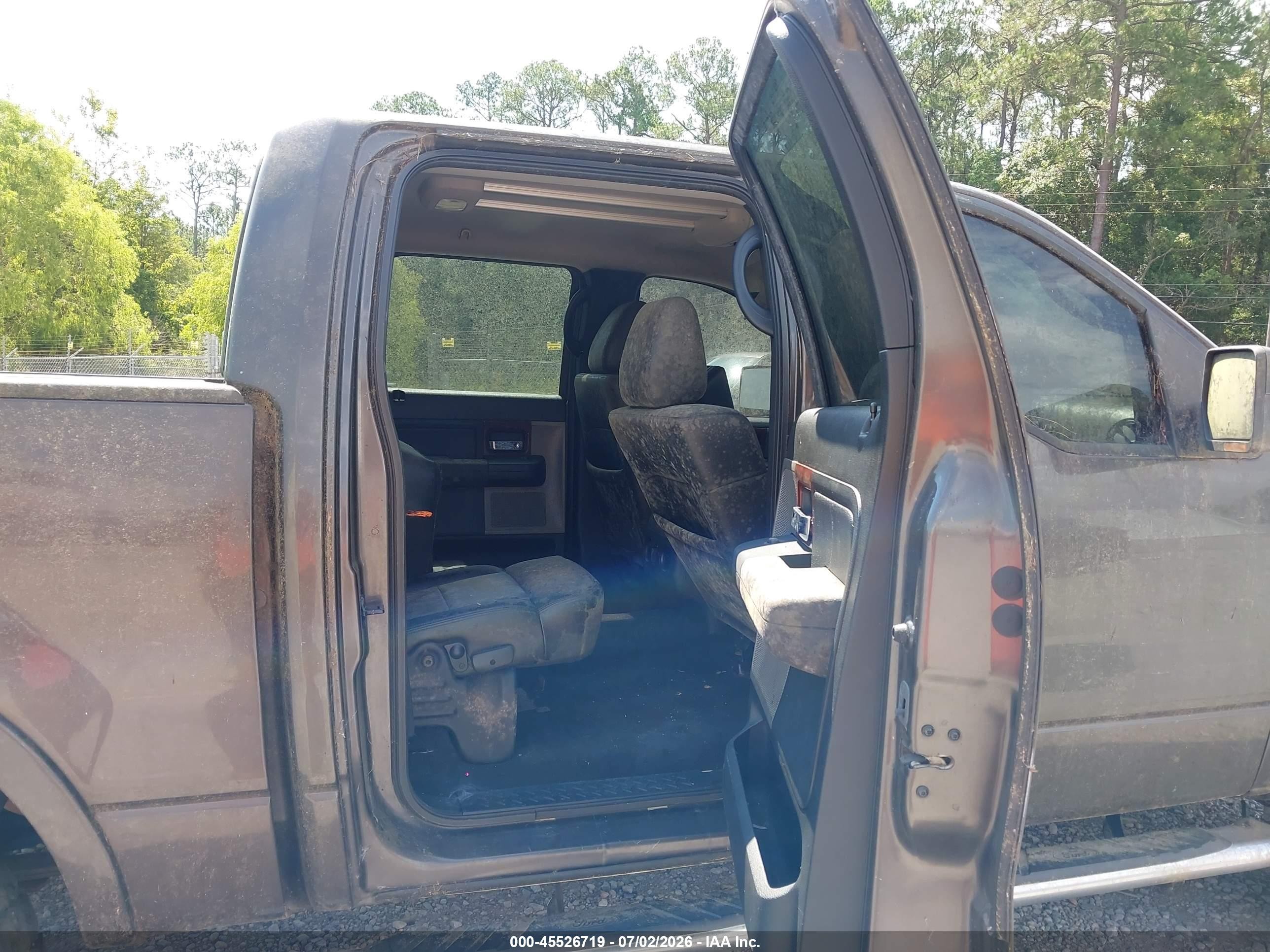 2006 Ford F-150 Fx4/lariat/xlt Gray vin: 1FTPW145X6KB82442