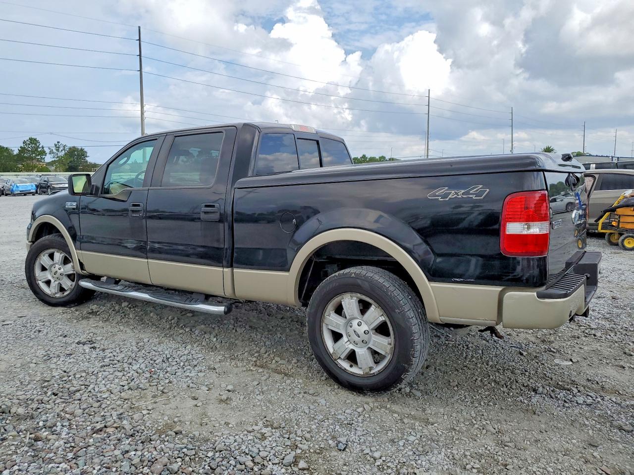 2007 Ford F150 Supercrew Black vin: 1FTPW145X7FA92847