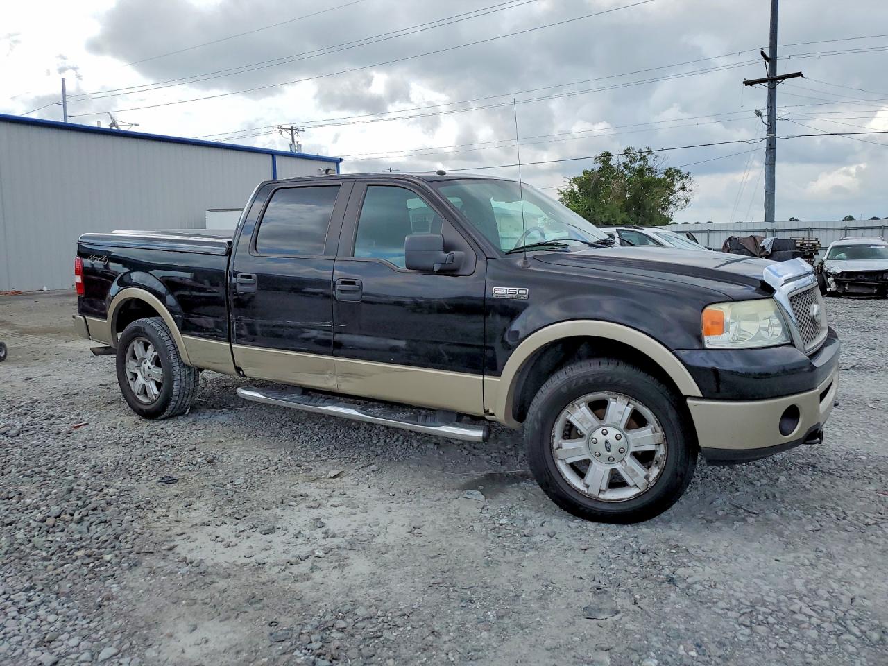 2007 Ford F150 Supercrew Black vin: 1FTPW145X7FA92847