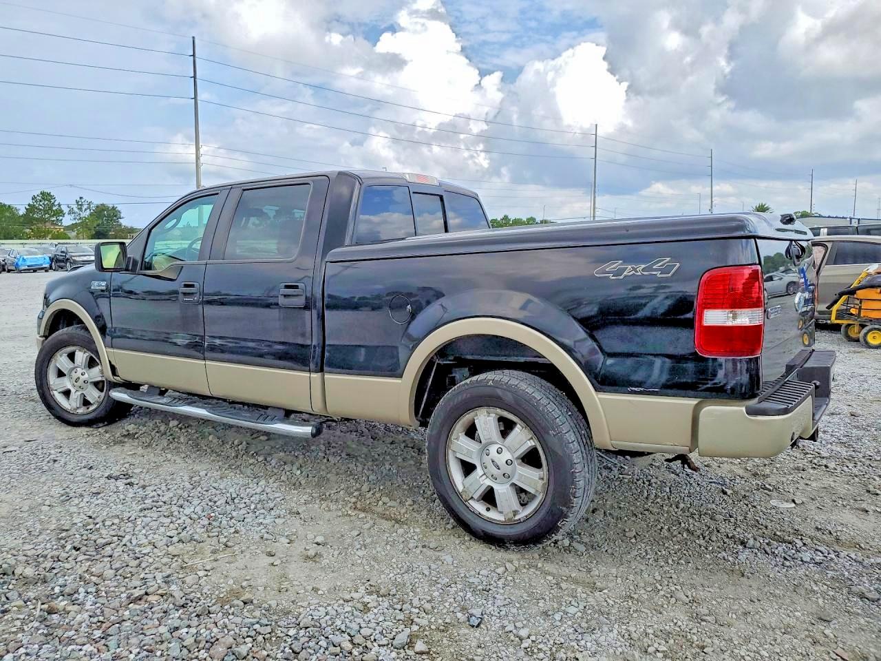 2007 Ford F150 Supercrew Black vin: 1FTPW145X7FA92847
