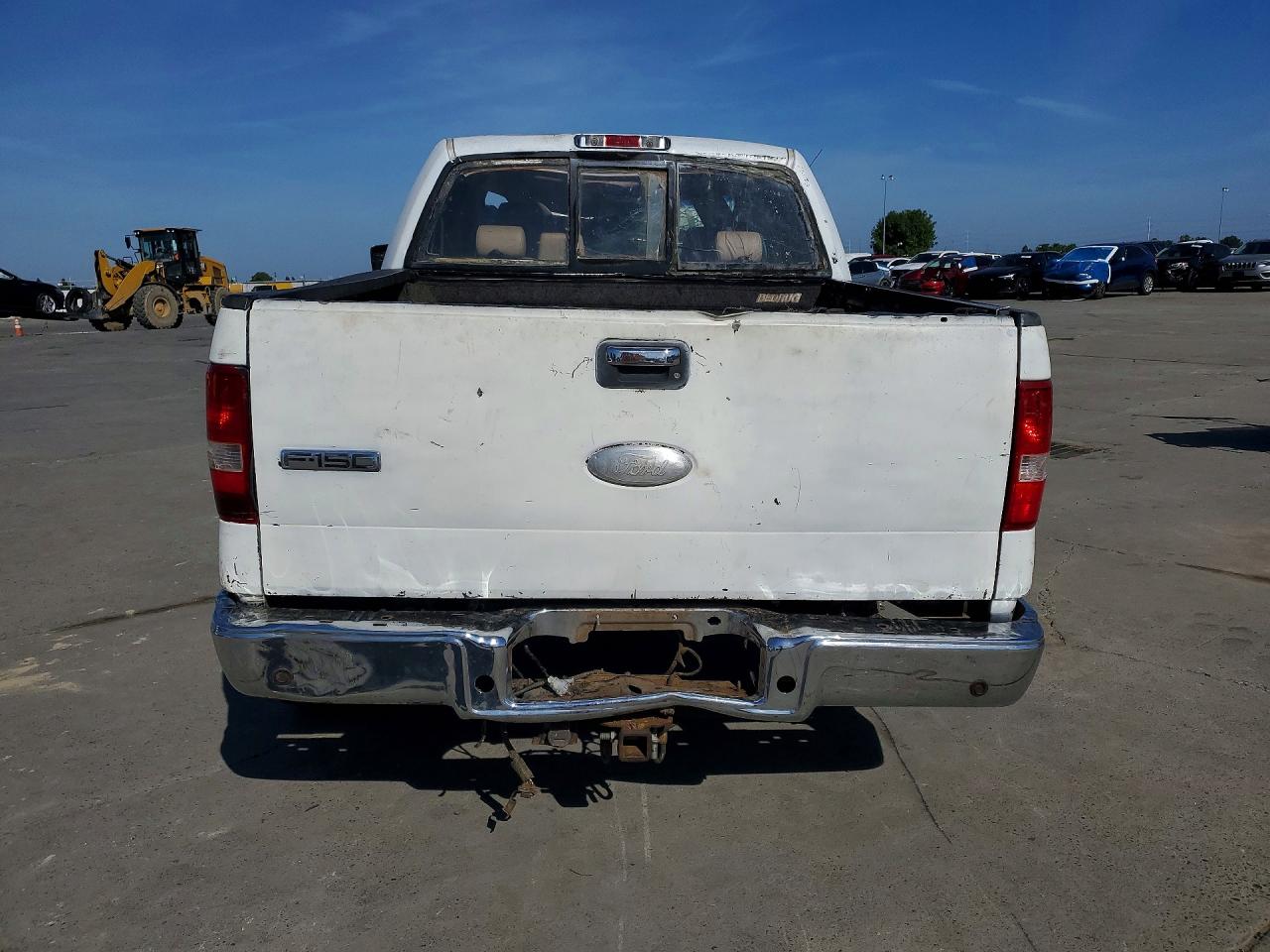 2007 Ford F150 Supercrew White vin: 1FTPW145X7KC78914