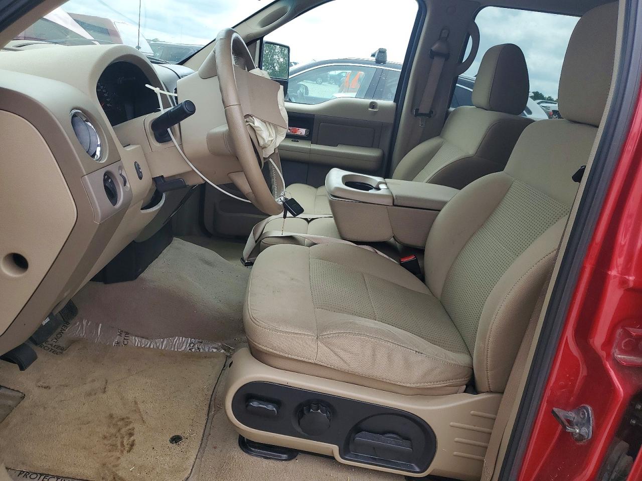 2008 Ford F150 Supercrew Burgundy vin: 1FTPW145X8FA22444