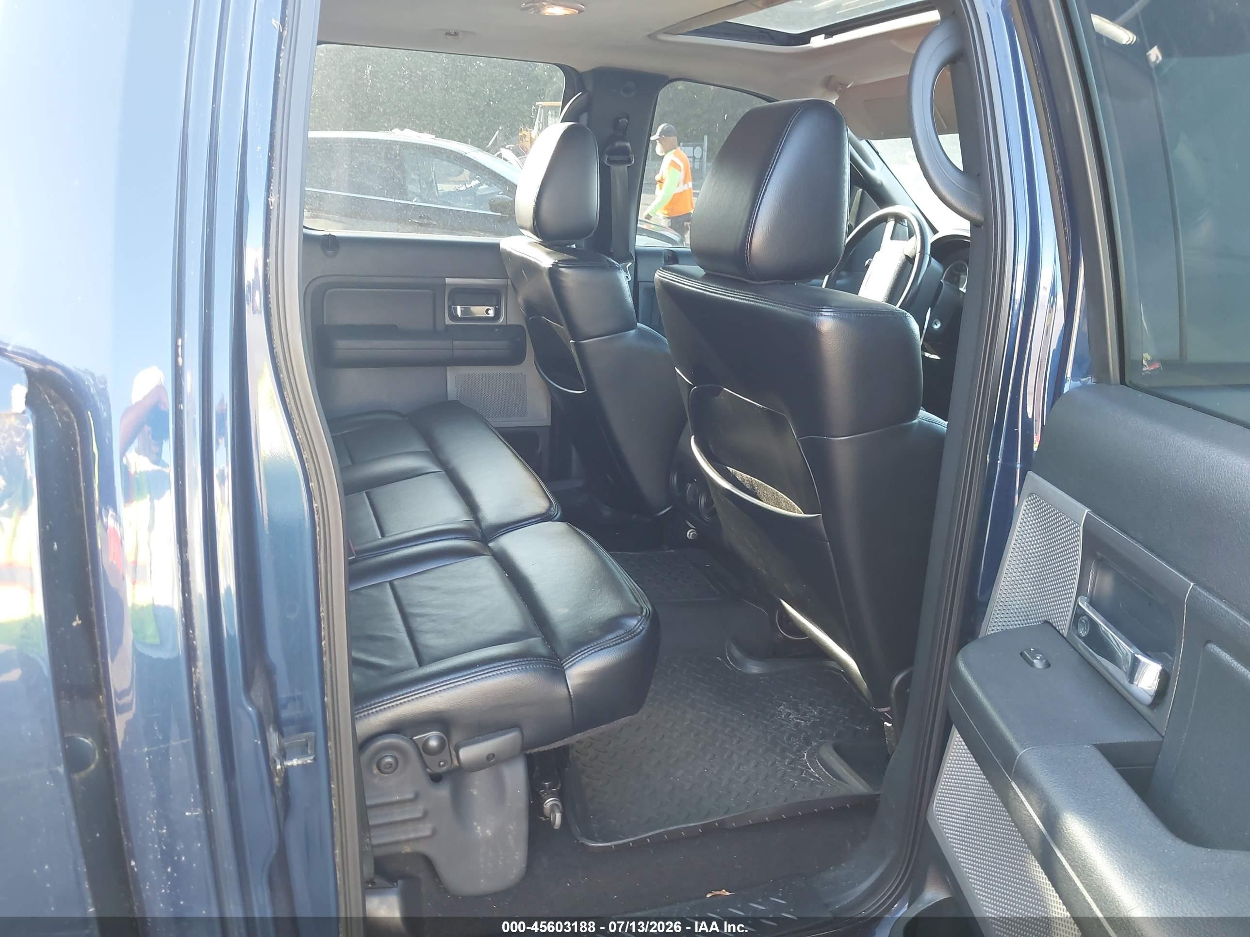2008 Ford F-150 60th Anniversary/fx4/king Ranch/lariat/limited/xlt Синий vin: 1FTPW145X8FA38384