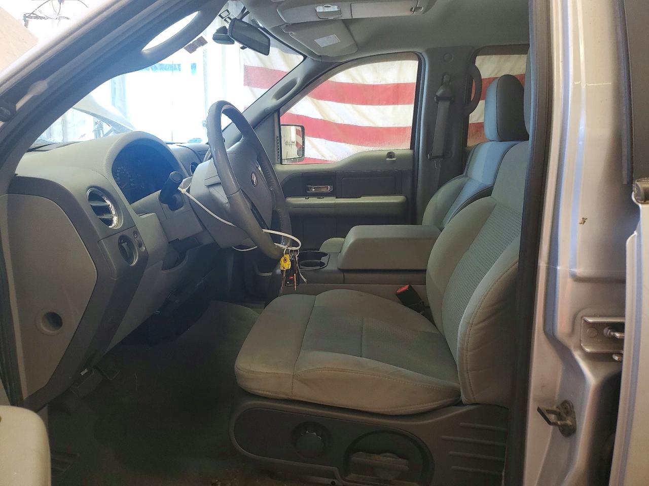 2008 Ford F150 Supercrew Silver vin: 1FTPW145X8FB91556