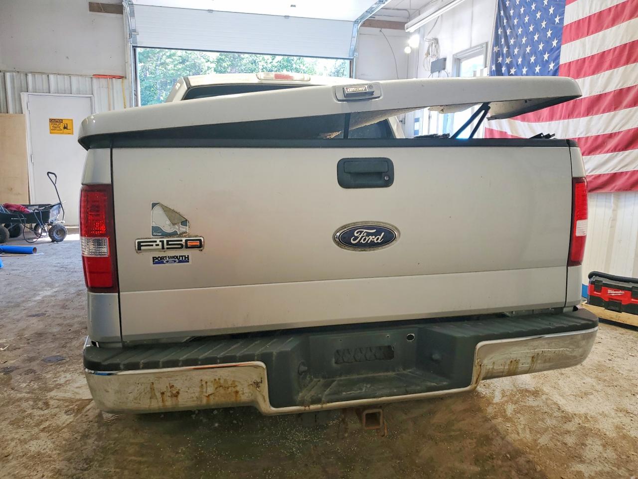 2008 Ford F150 Supercrew Silver vin: 1FTPW145X8FB91556