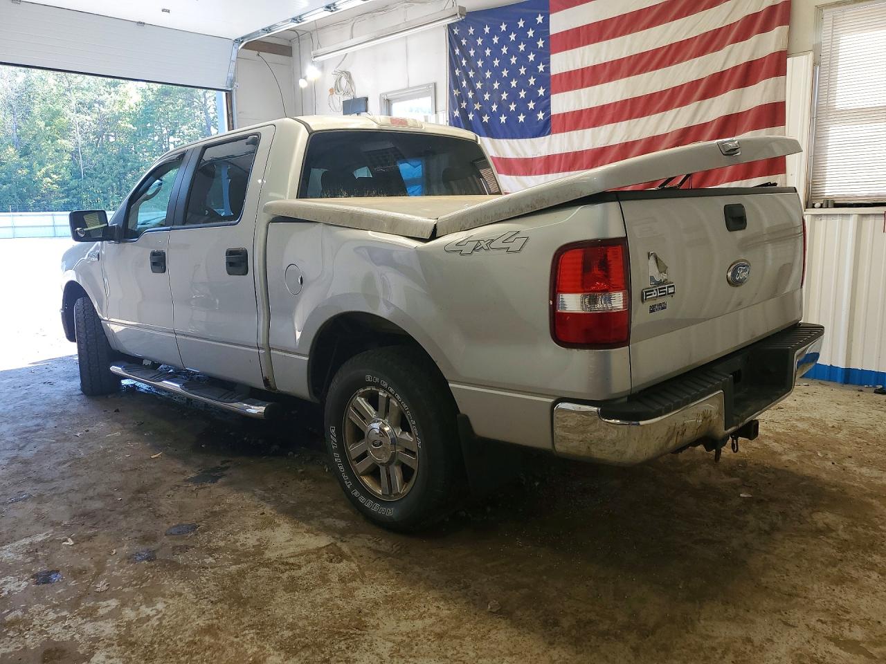 2008 Ford F150 Supercrew Silver vin: 1FTPW145X8FB91556
