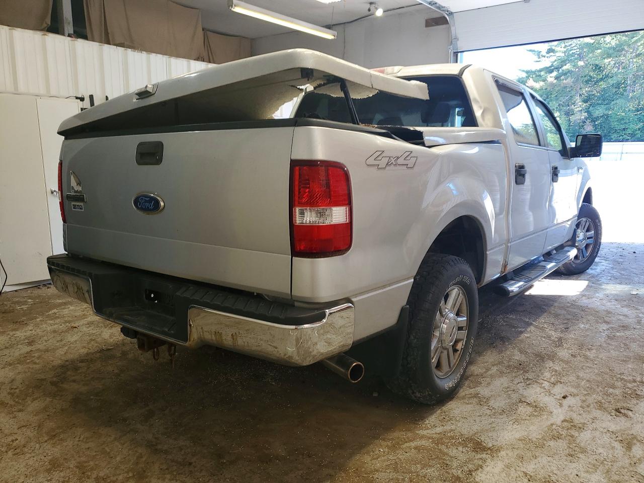 2008 Ford F150 Supercrew Silver vin: 1FTPW145X8FB91556