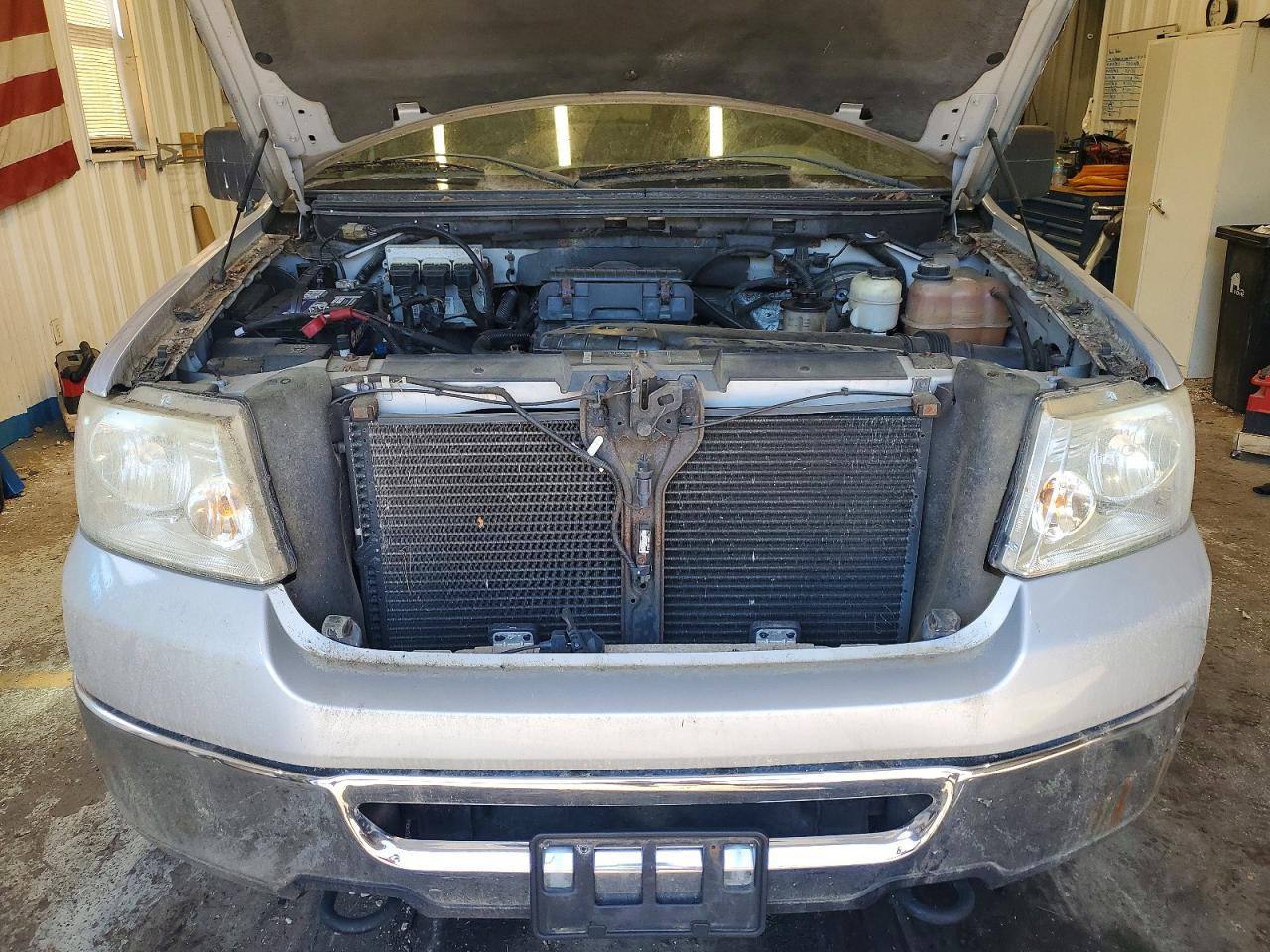 2008 Ford F150 Supercrew Silver vin: 1FTPW145X8FB91556