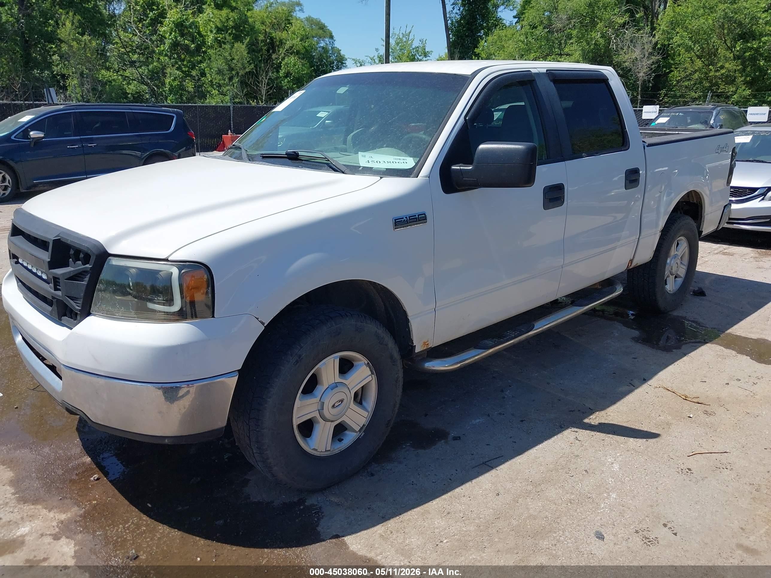 2008 Ford F-150 60th Anniversary/fx4/king Ranch/lariat/limited/xlt White vin: 1FTPW145X8KC09691