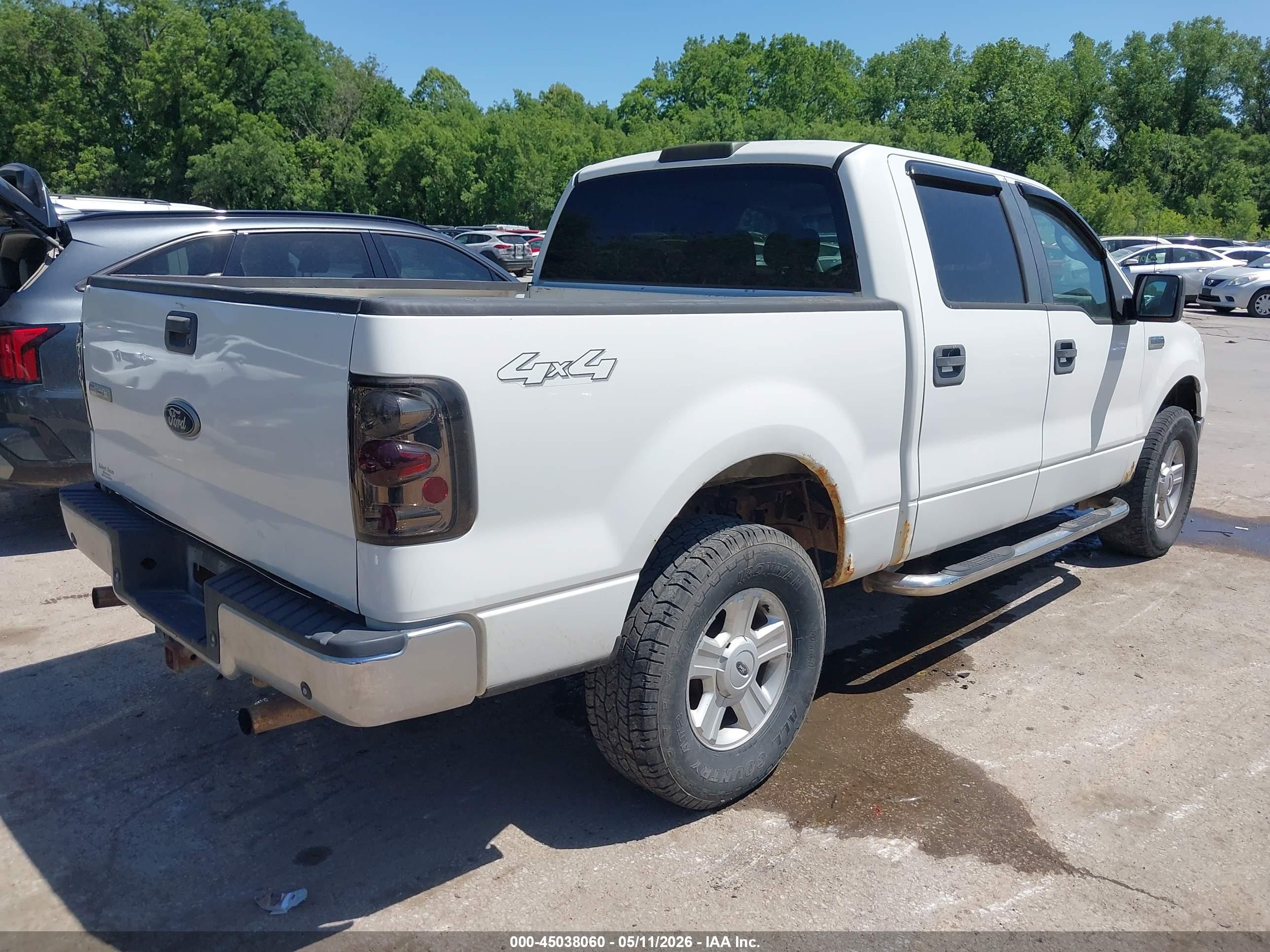 2008 Ford F-150 60th Anniversary/fx4/king Ranch/lariat/limited/xlt White vin: 1FTPW145X8KC09691