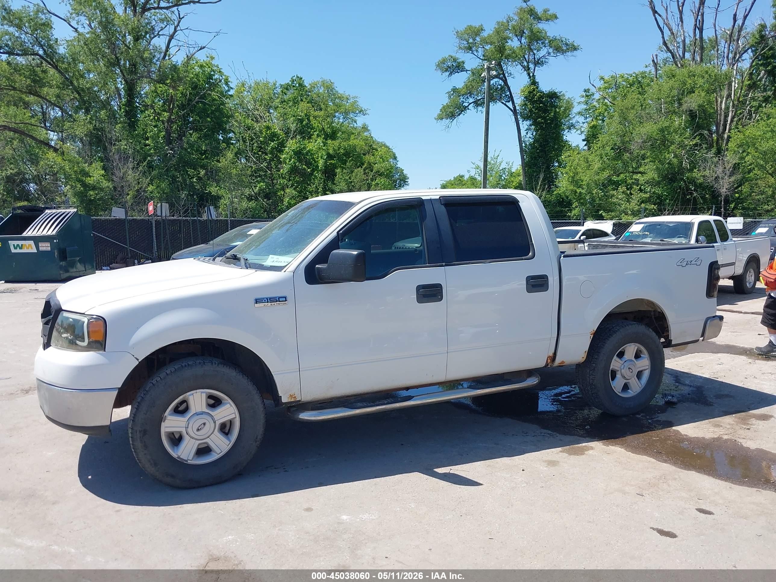 2008 Ford F-150 60th Anniversary/fx4/king Ranch/lariat/limited/xlt White vin: 1FTPW145X8KC09691