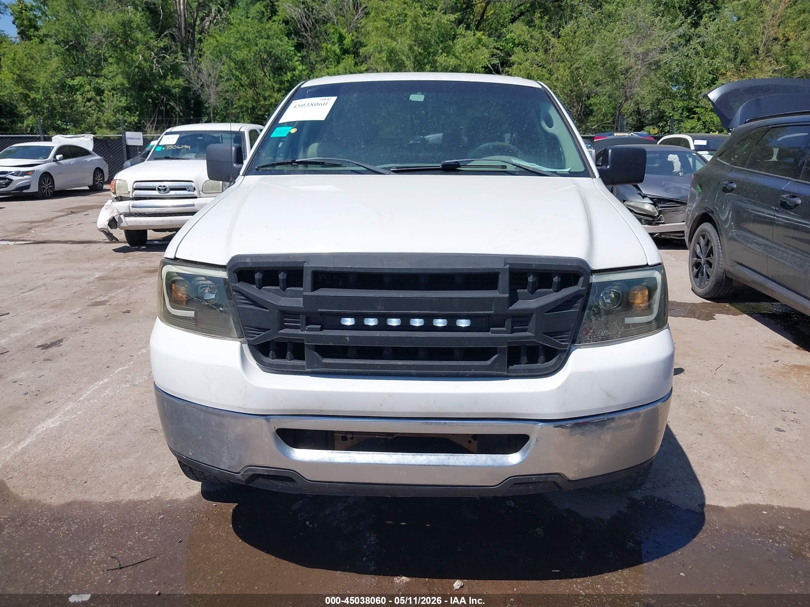2008 Ford F-150 60th Anniversary/fx4/king Ranch/lariat/limited/xlt White vin: 1FTPW145X8KC09691