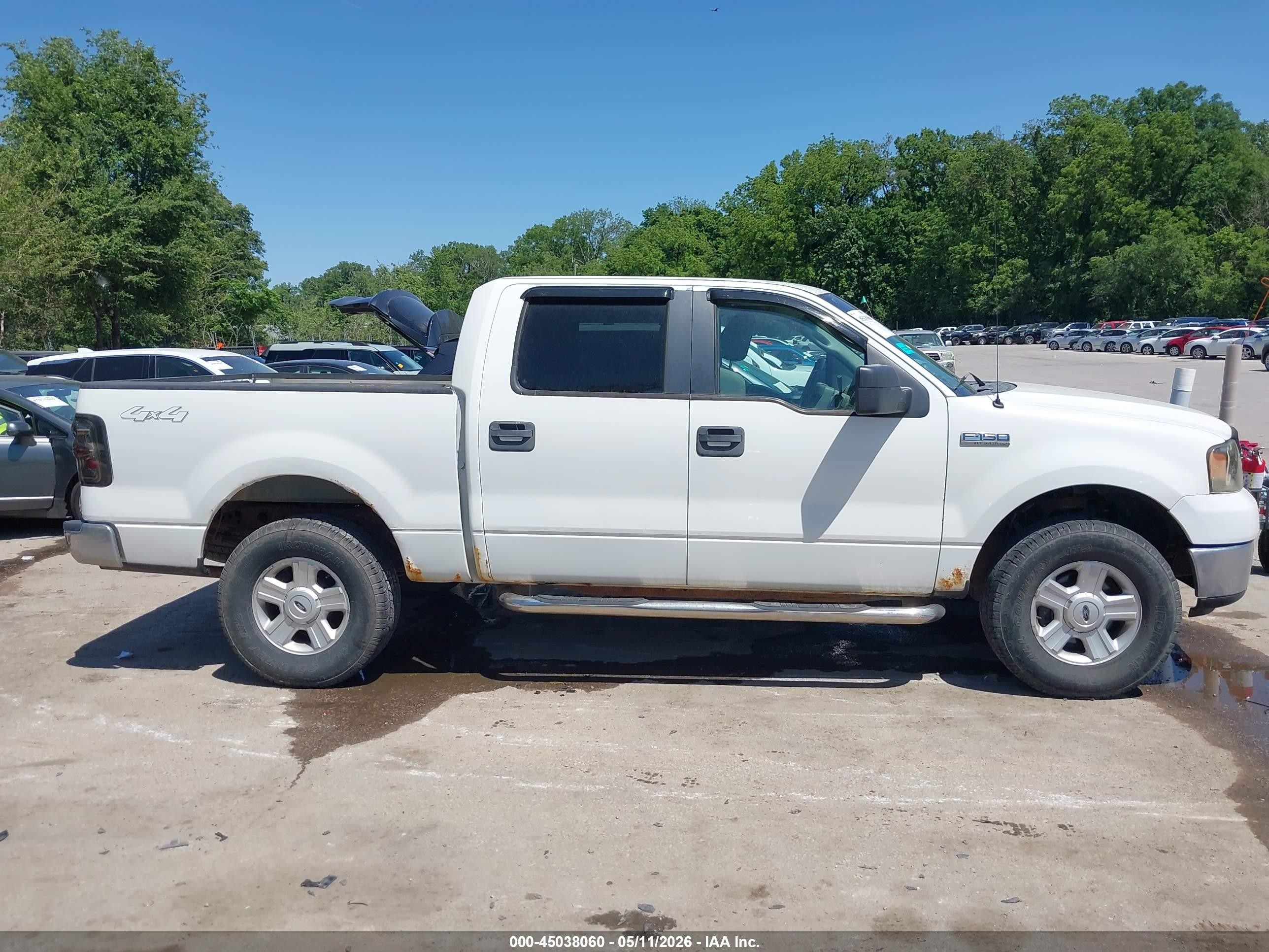 2008 Ford F-150 60th Anniversary/fx4/king Ranch/lariat/limited/xlt White vin: 1FTPW145X8KC09691