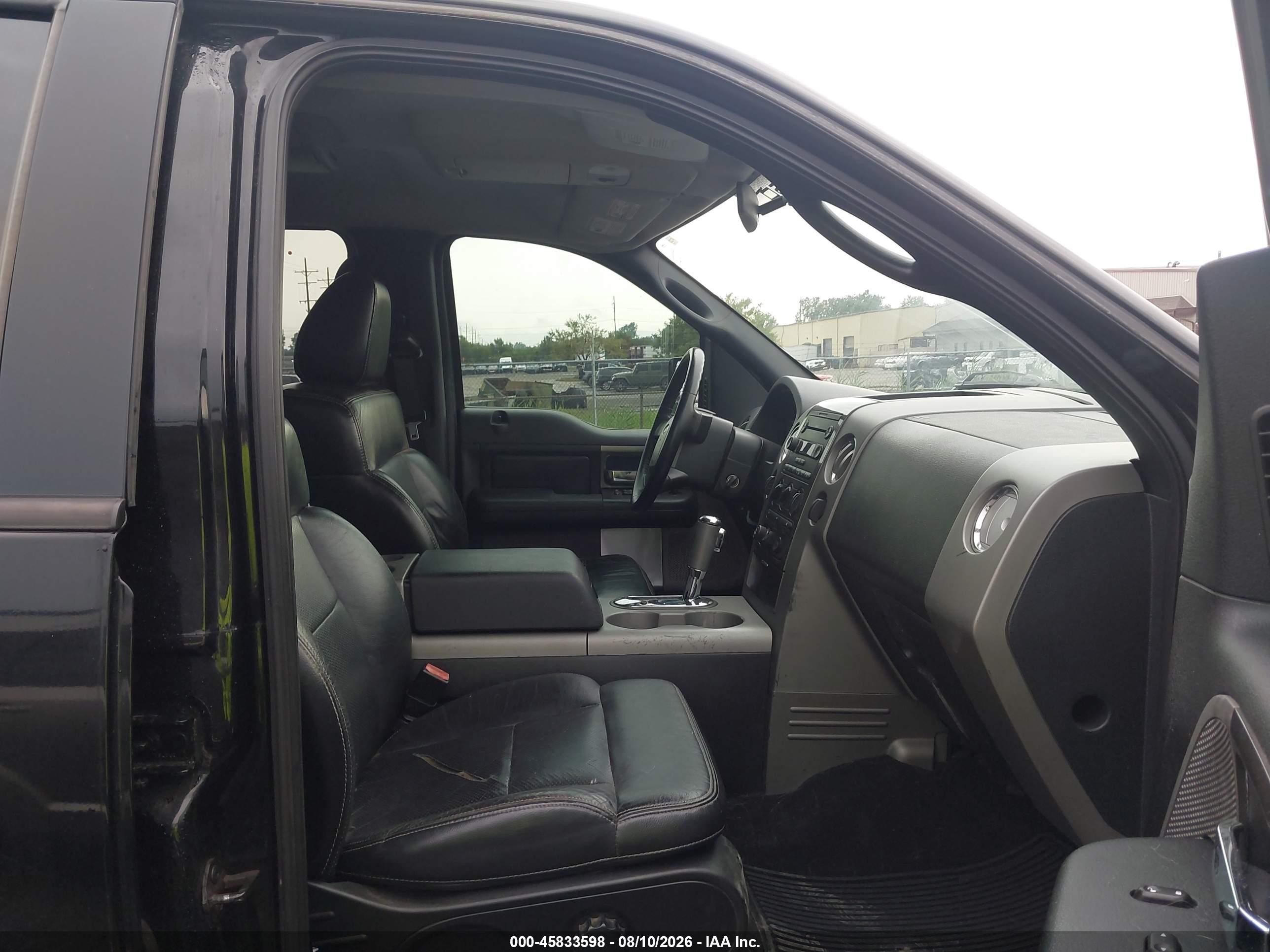 2006 Ford F-150 Fx4/lariat/xlt Black vin: 1FTPW14V06FA84139
