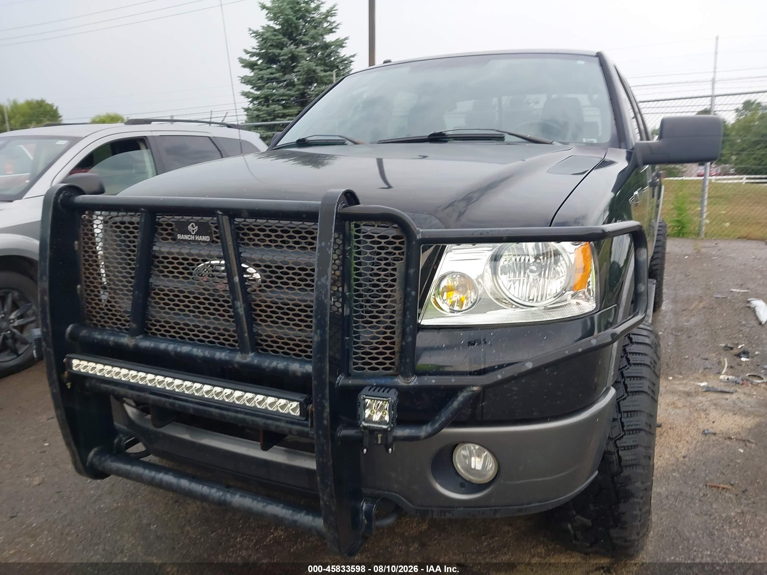 2006 Ford F-150 Fx4/lariat/xlt Black vin: 1FTPW14V06FA84139