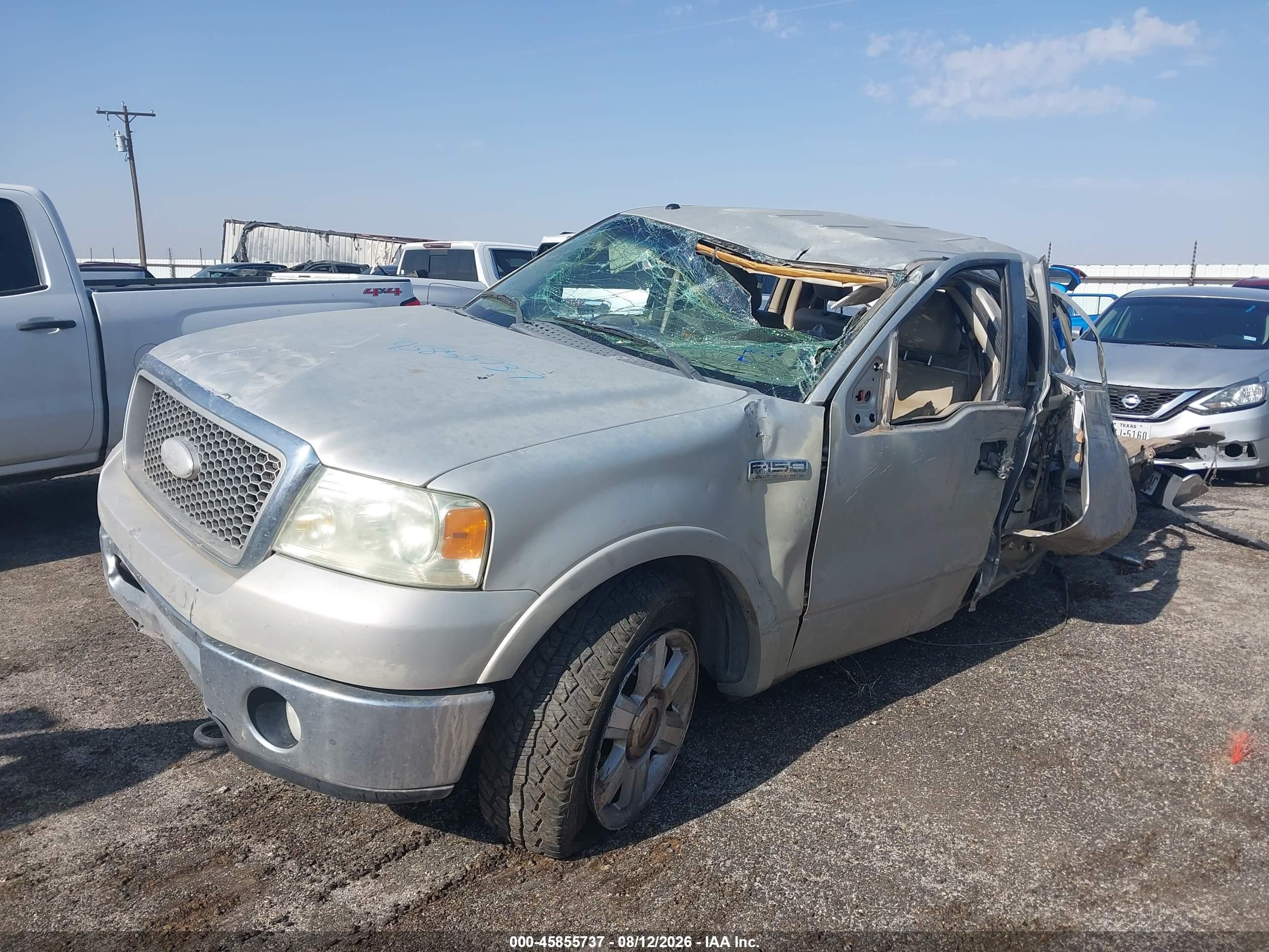 2006 Ford F-150 Fx4/lariat/xlt Beige vin: 1FTPW14V06FA92015
