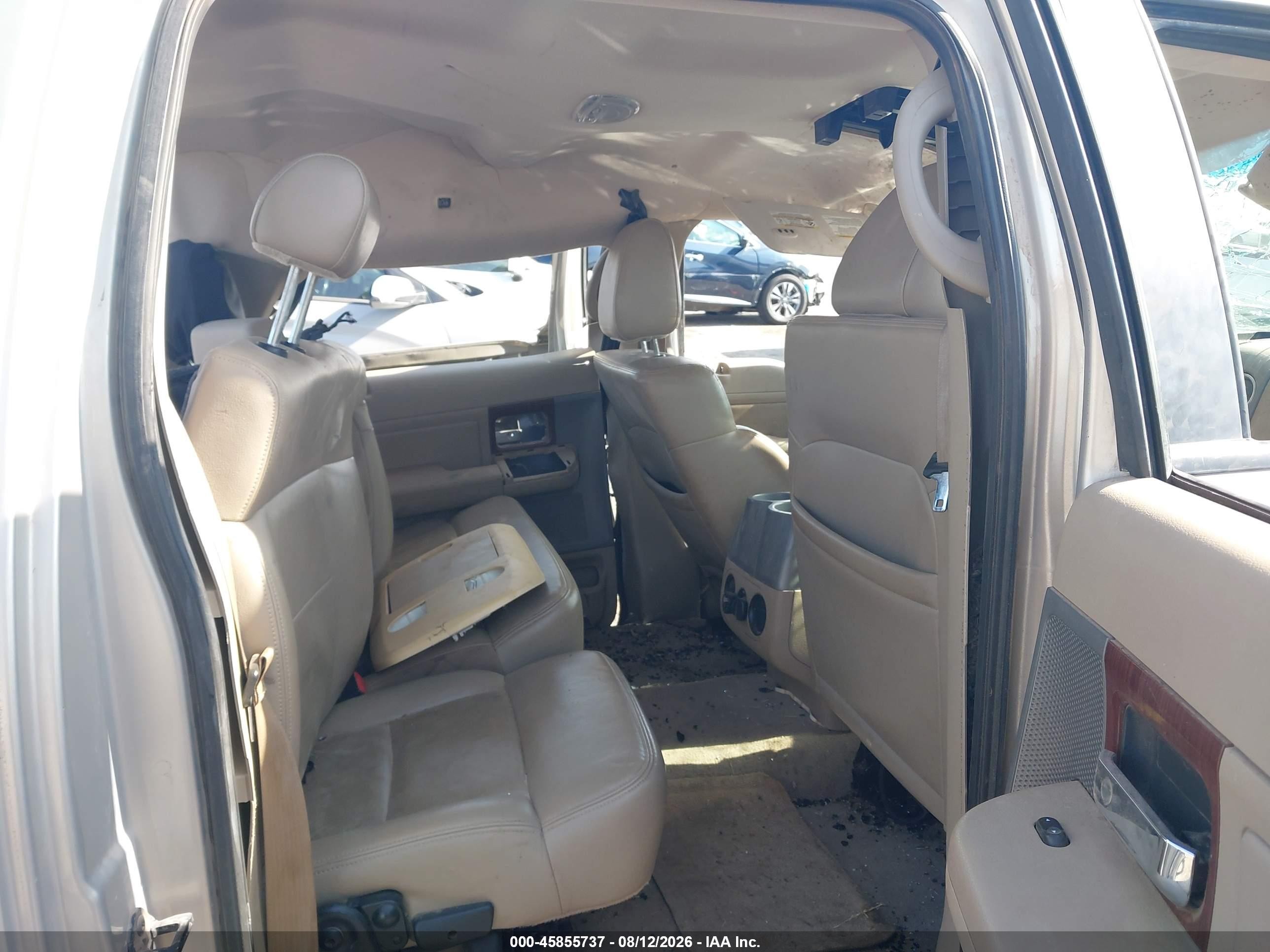 2006 Ford F-150 Fx4/lariat/xlt Beige vin: 1FTPW14V06FA92015