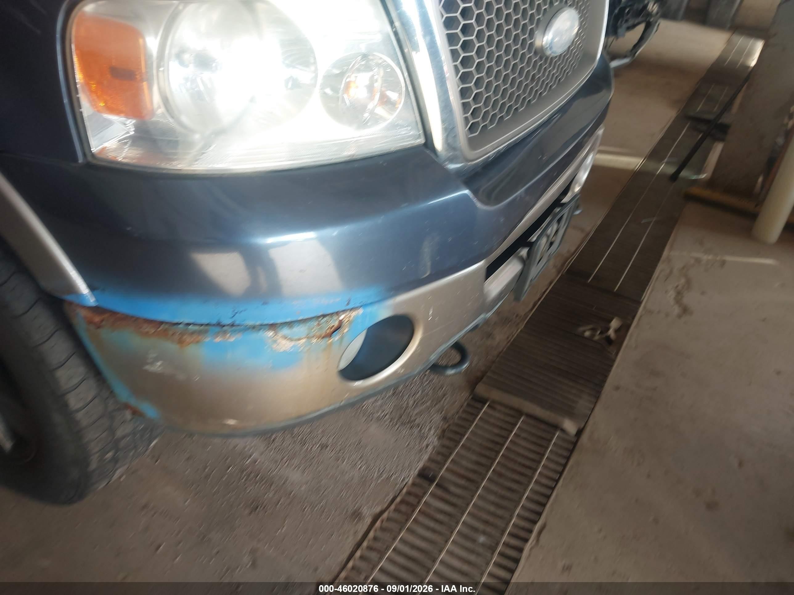 2006 Ford F-150 Fx4/lariat/xlt Blue vin: 1FTPW14V06FB68882