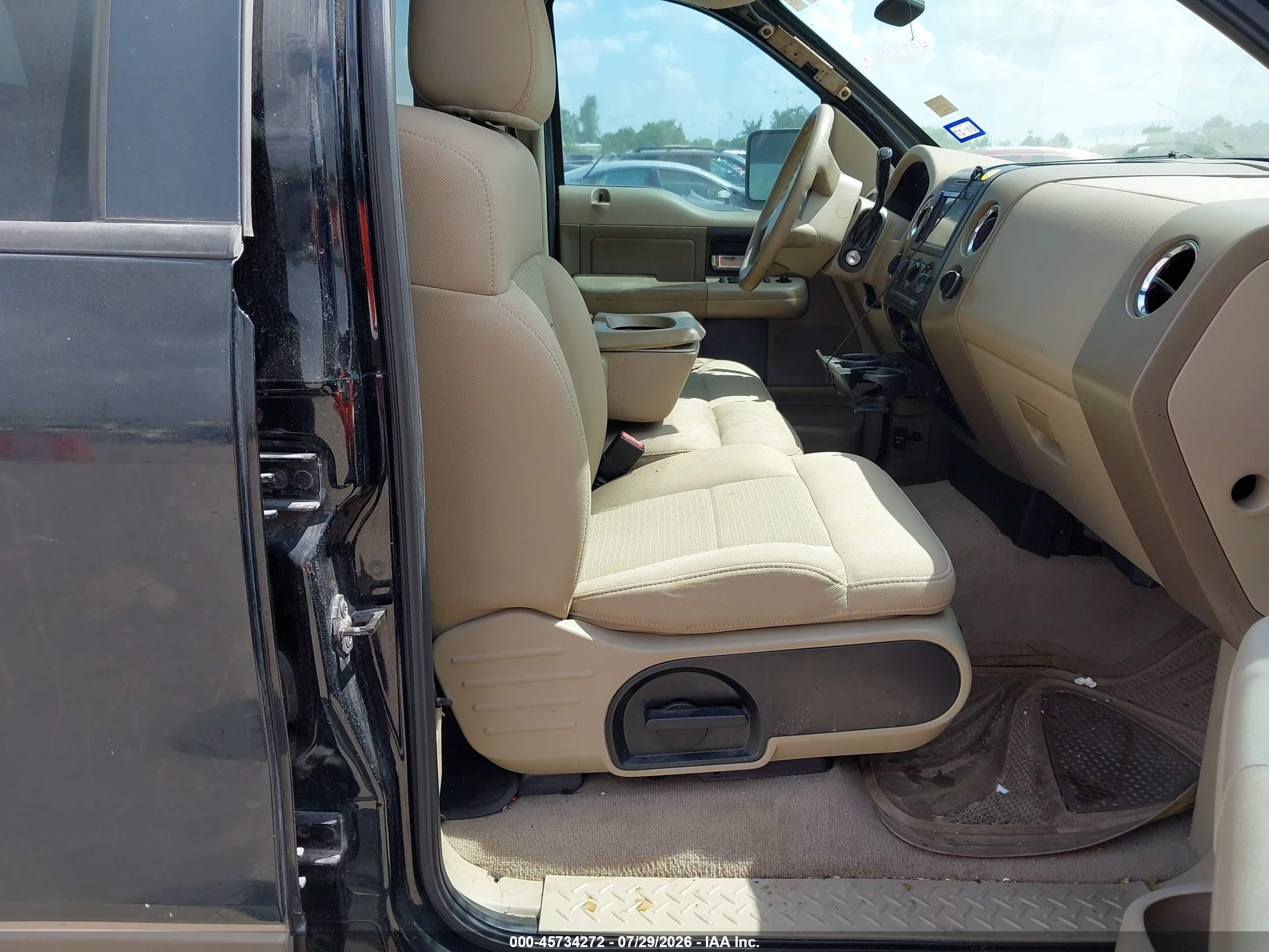 2006 Ford F-150 Fx4/lariat/xlt Black vin: 1FTPW14V06FB73628