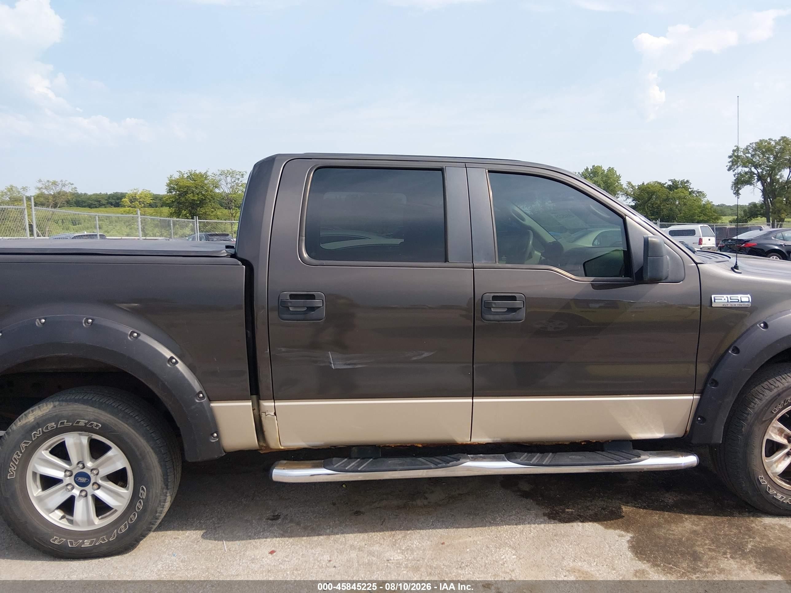 2007 Ford F-150 Fx4/lariat/xlt Серый vin: 1FTPW14V07FA21821