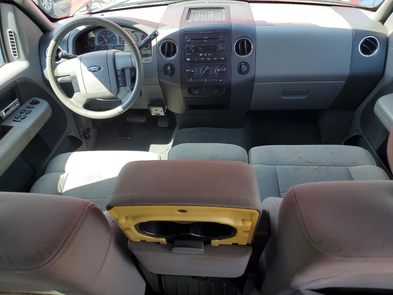 2007 Ford F150 Supercrew Красный vin: 1FTPW14V07FA69142