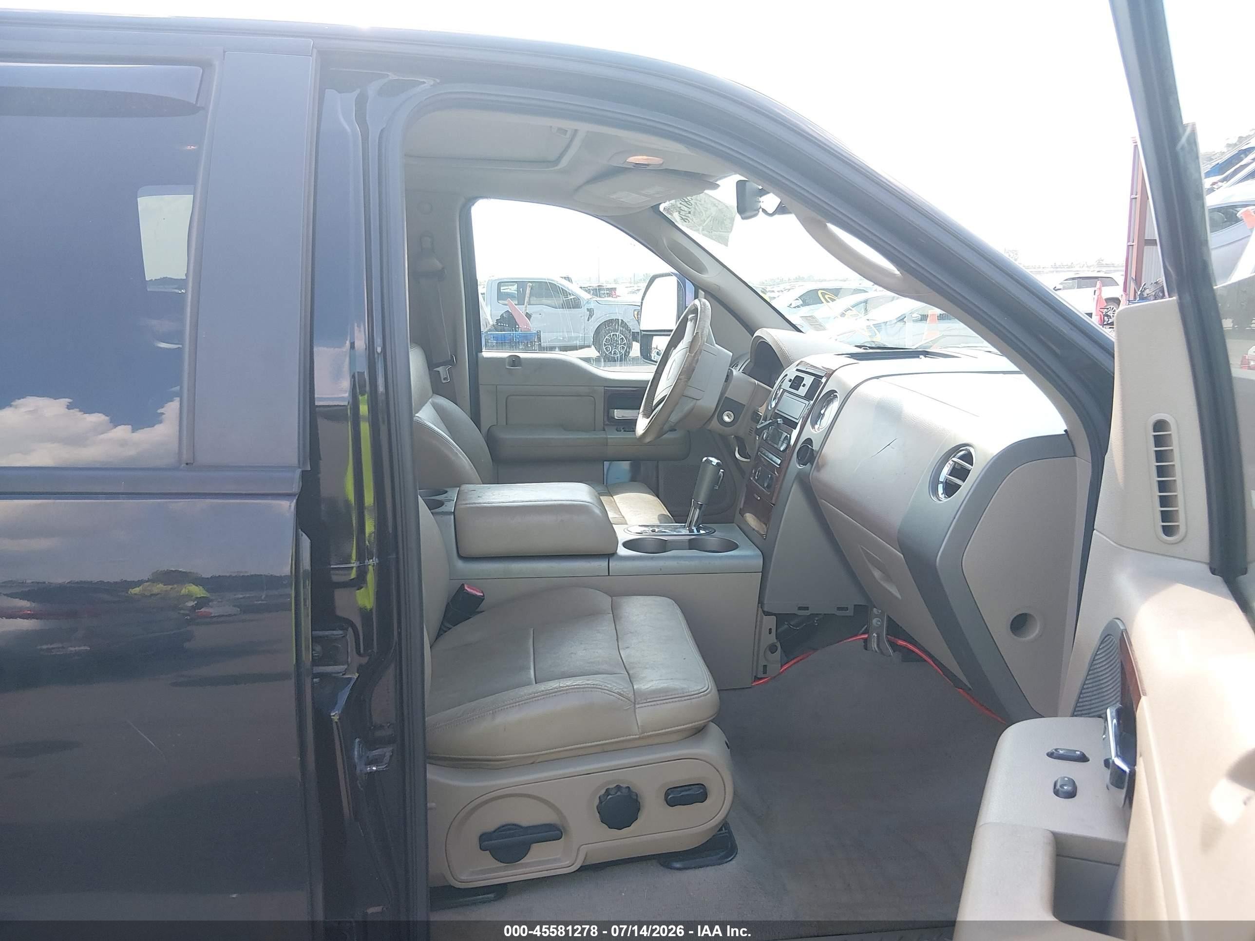 2007 Ford F-150 Fx4/lariat/xlt Черный vin: 1FTPW14V07FA71876