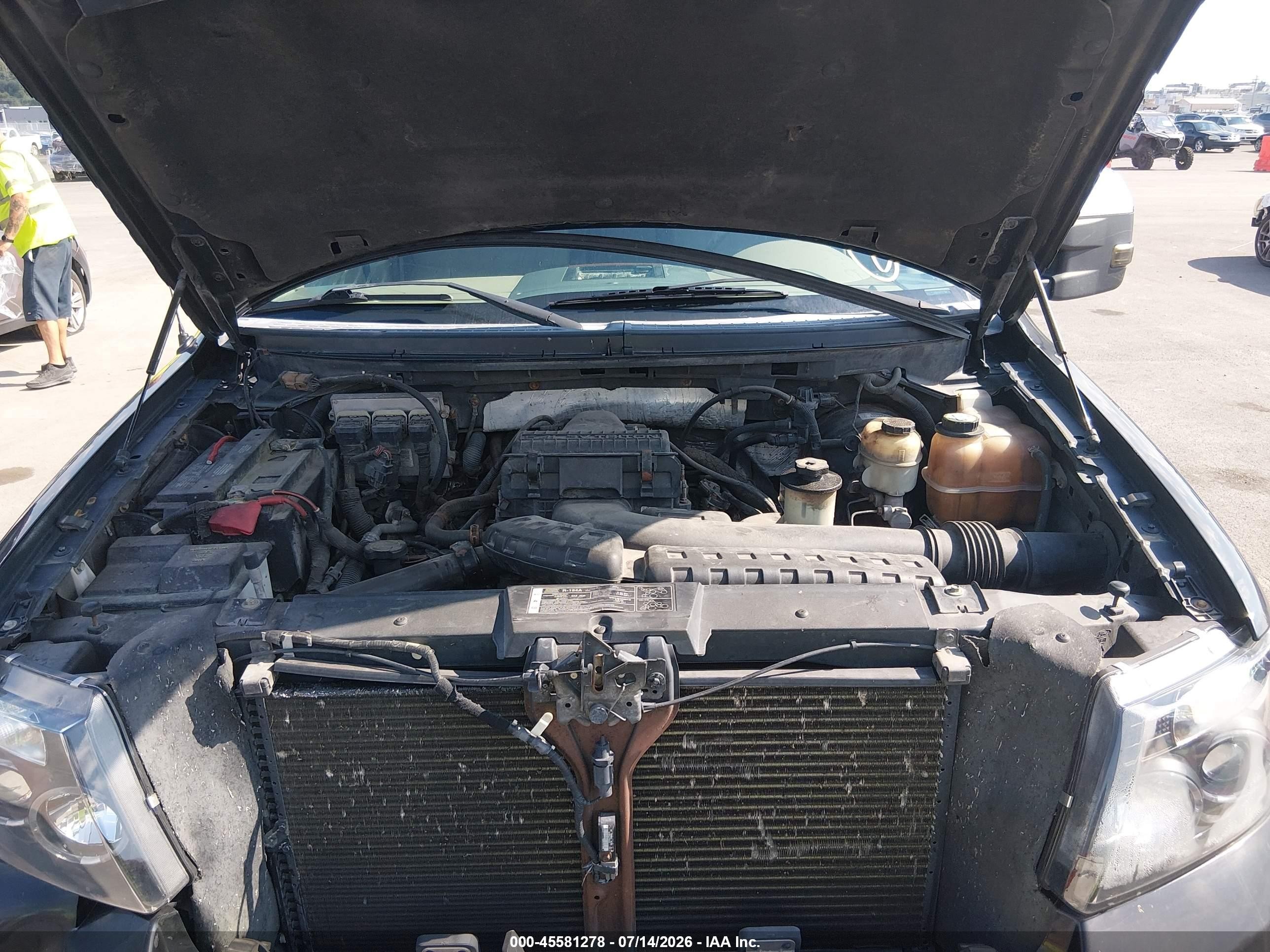 2007 Ford F-150 Fx4/lariat/xlt Черный vin: 1FTPW14V07FA71876
