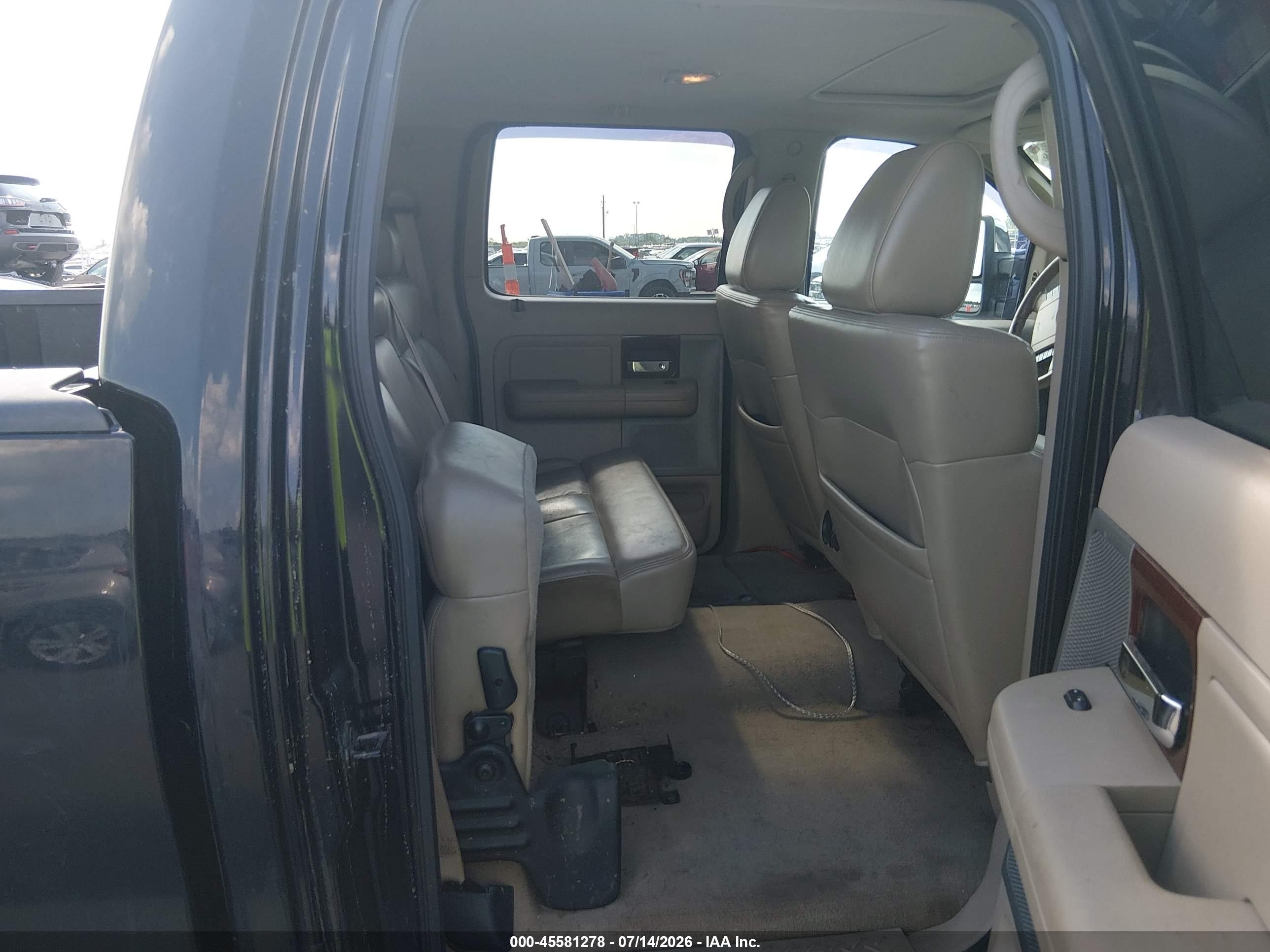 2007 Ford F-150 Fx4/lariat/xlt Черный vin: 1FTPW14V07FA71876