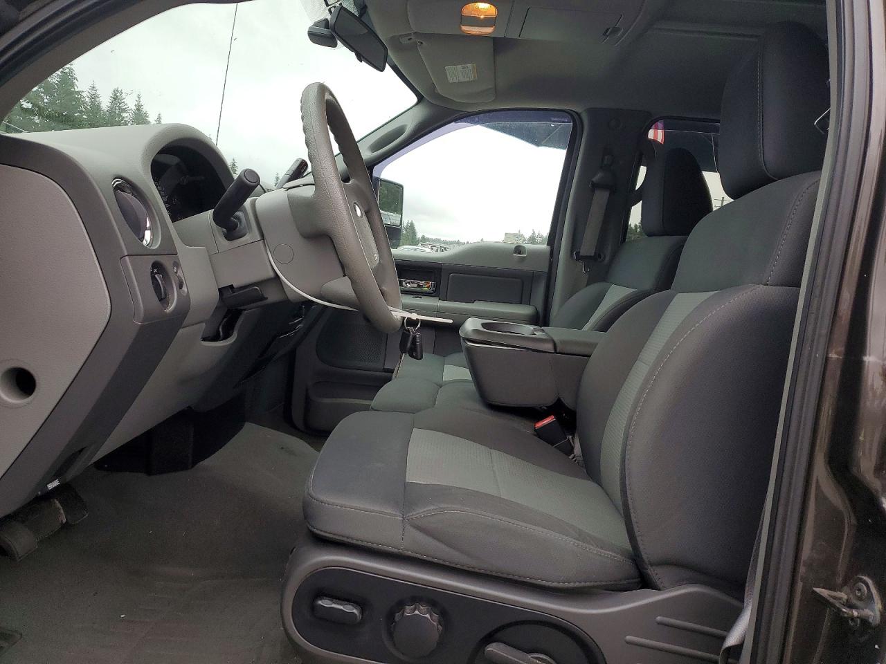 2007 Ford F150 Supercrew Gray vin: 1FTPW14V07FB33888