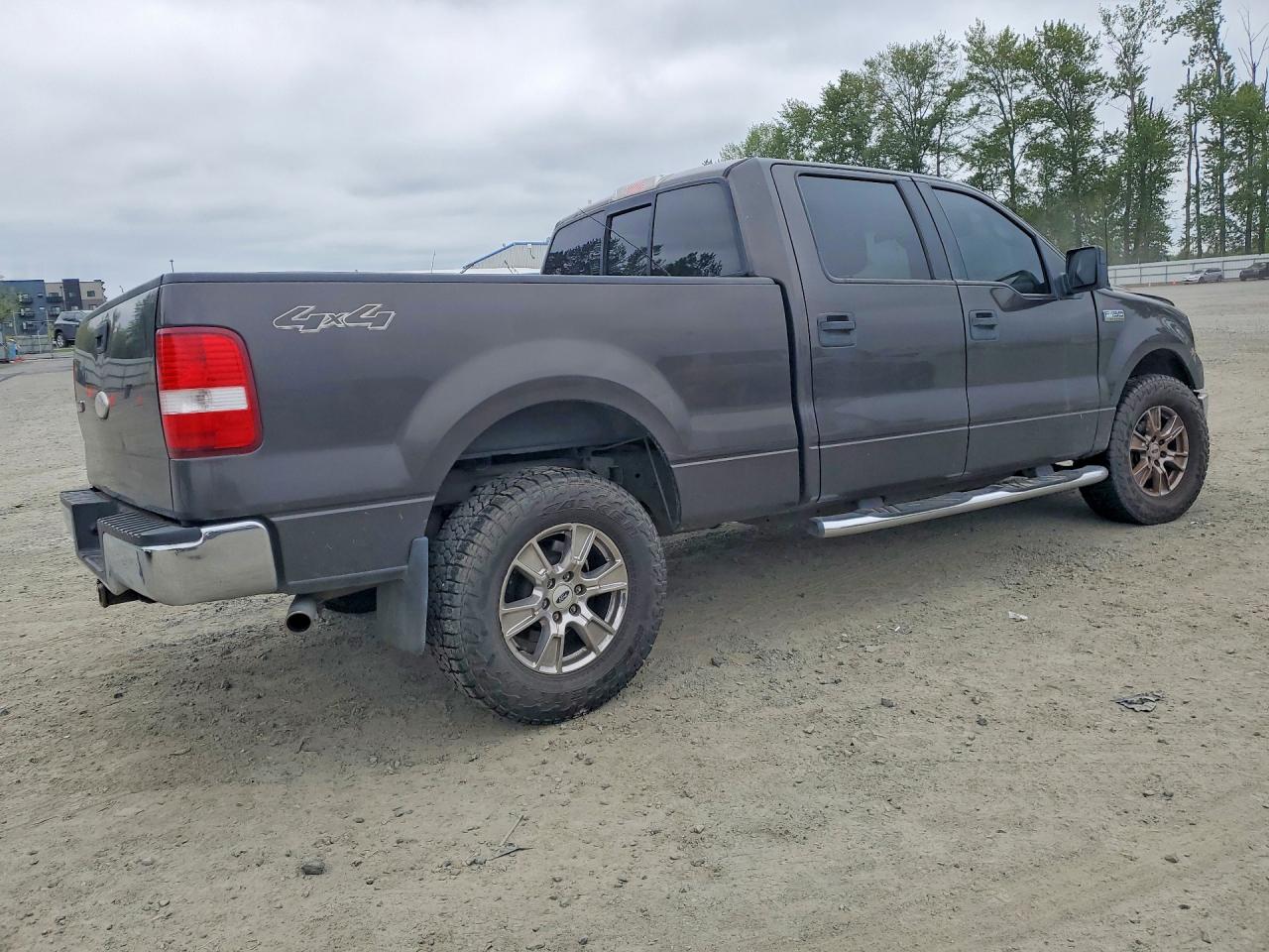 2007 Ford F150 Gray vin: 1FTPW14V07FB79043