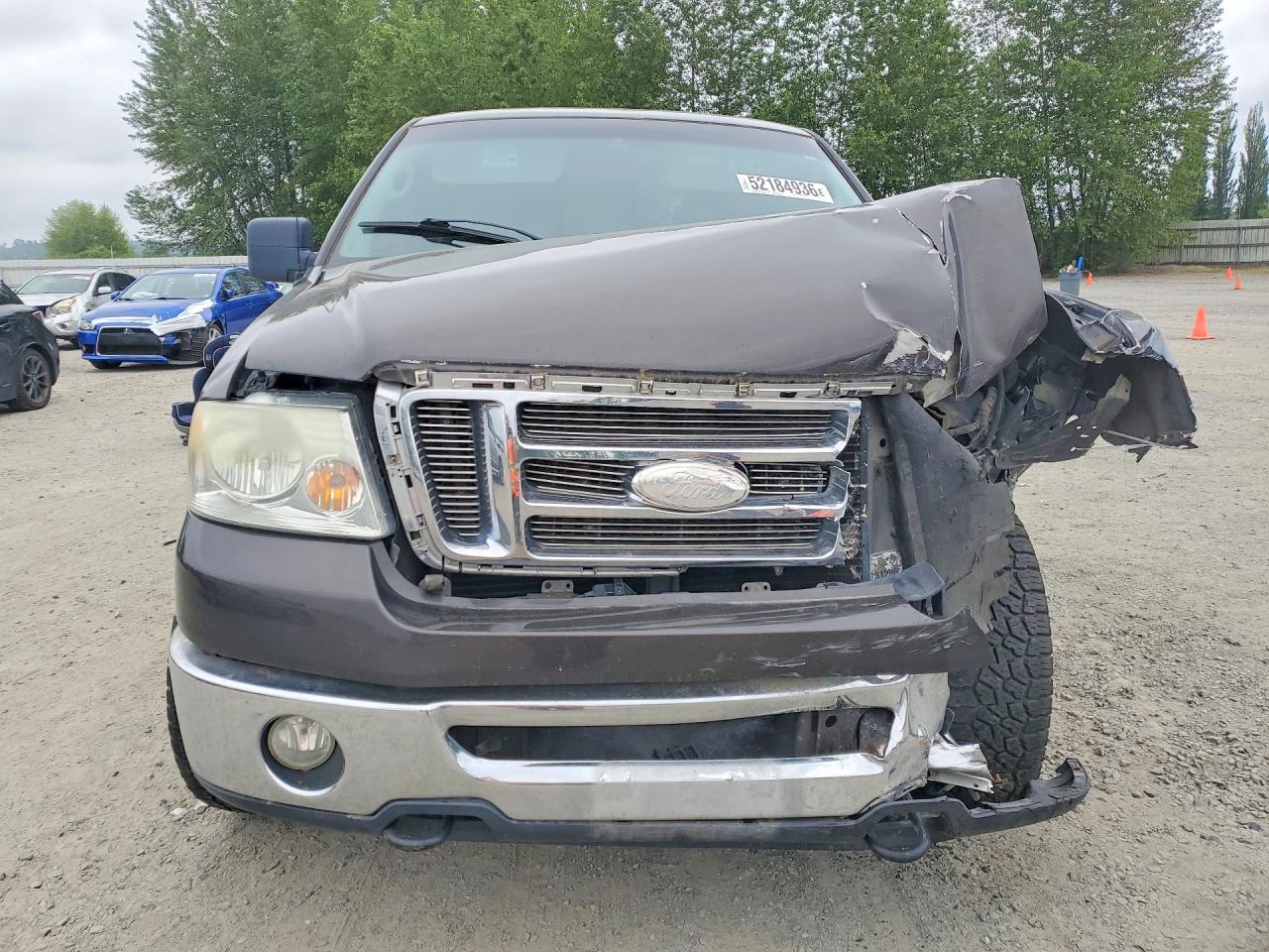 2007 Ford F150 Gray vin: 1FTPW14V07FB79043