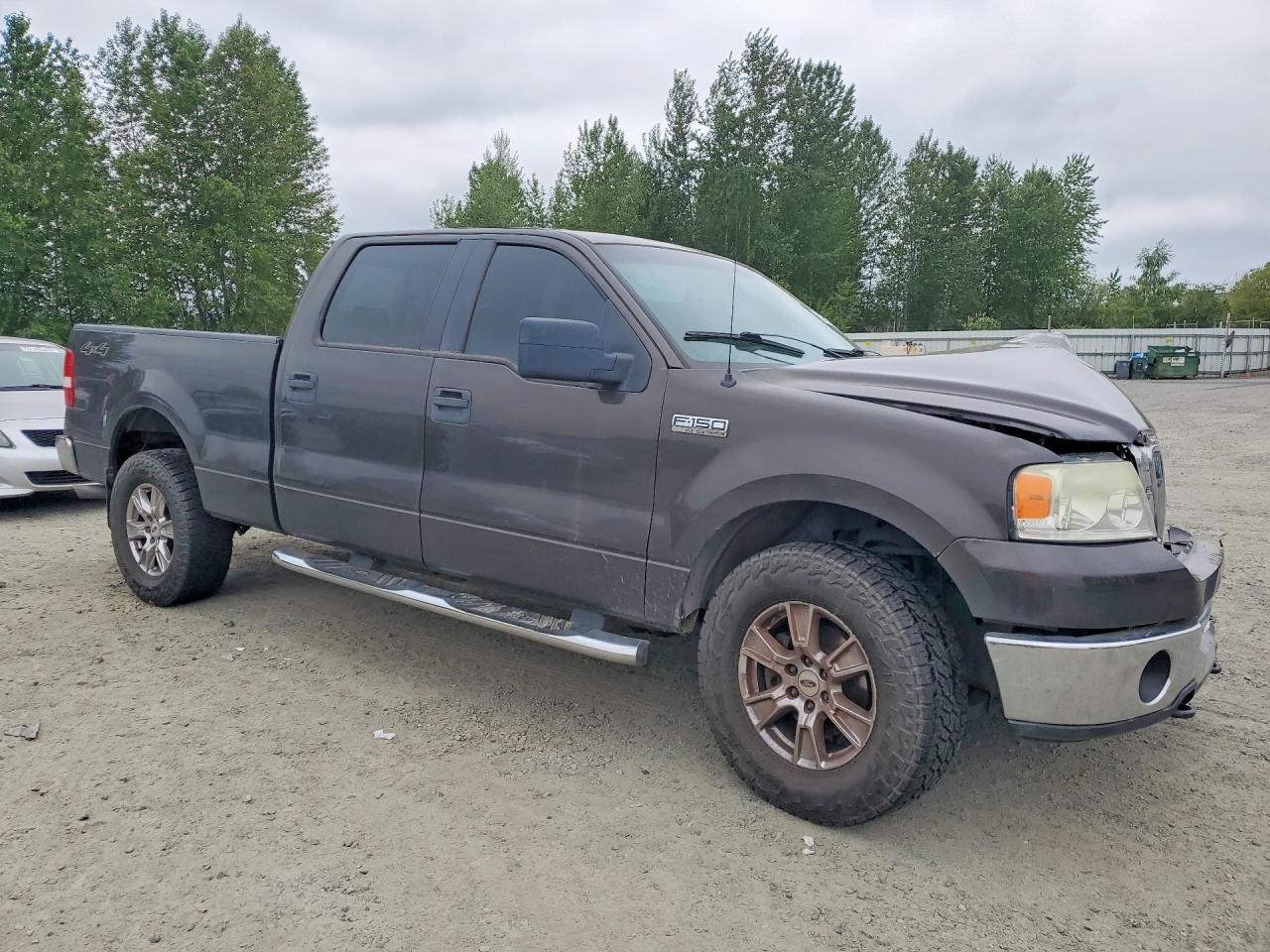 2007 Ford F150 Gray vin: 1FTPW14V07FB79043