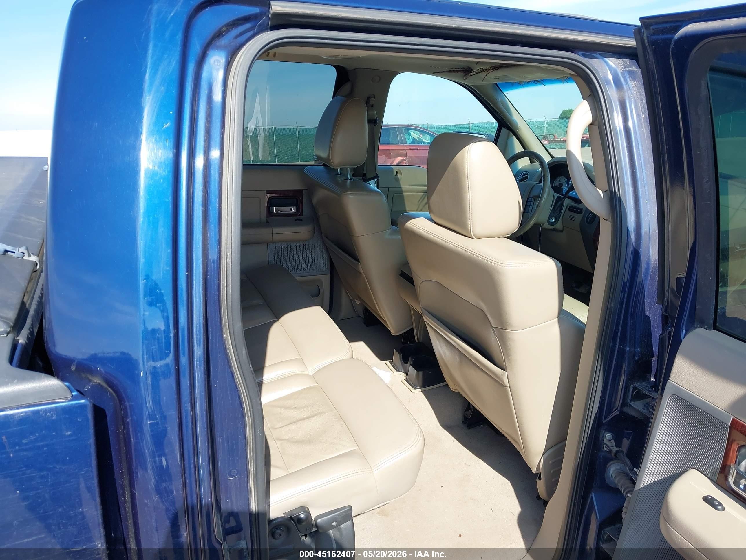 2007 Ford F-150 Fx4/lariat/xlt Blue vin: 1FTPW14V07KC24330