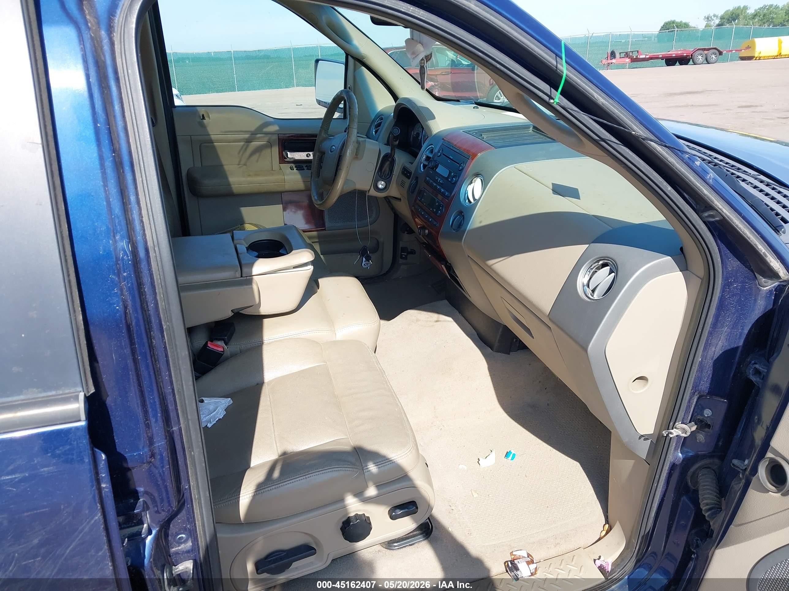 2007 Ford F-150 Fx4/lariat/xlt Blue vin: 1FTPW14V07KC24330