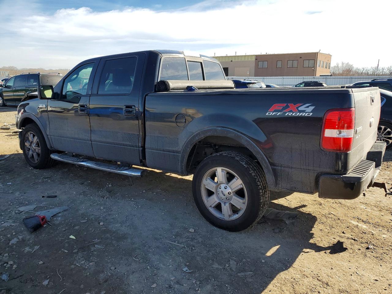2007 Ford F150 Supercrew Black vin: 1FTPW14V07KC84804