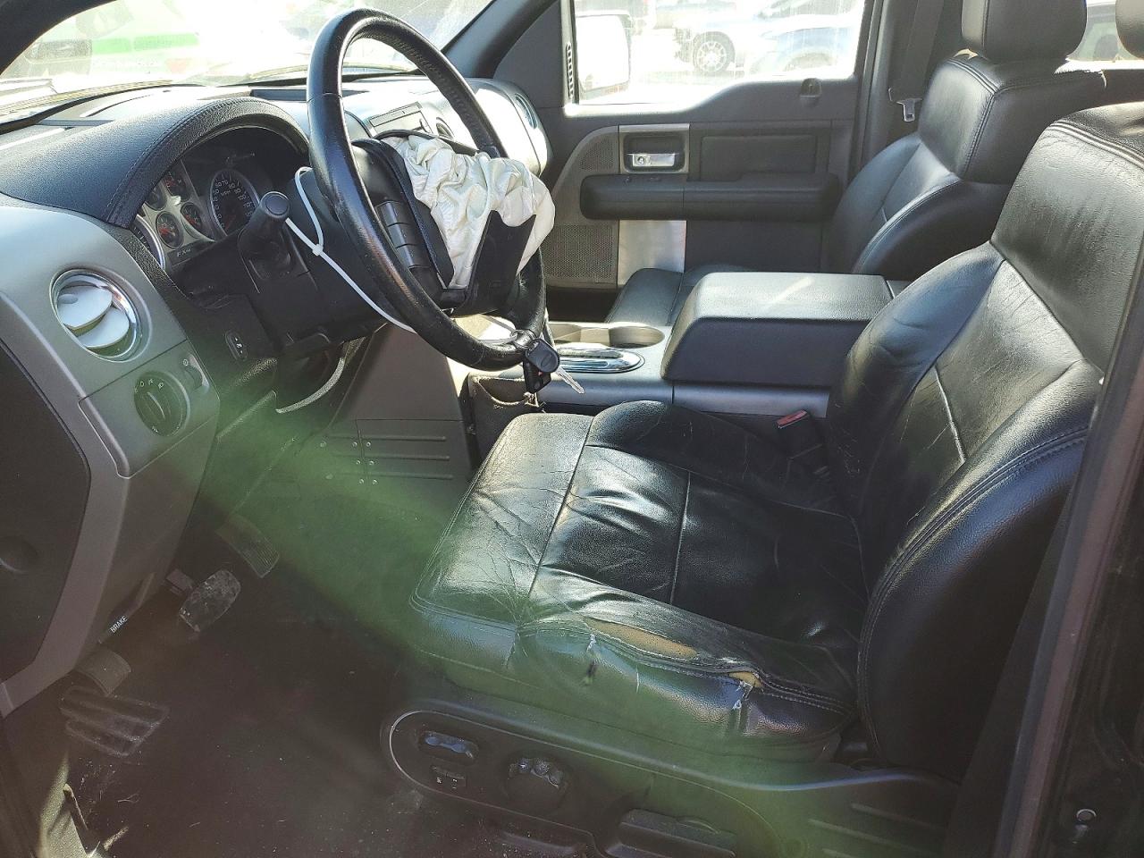 2007 Ford F150 Supercrew Black vin: 1FTPW14V07KC84804