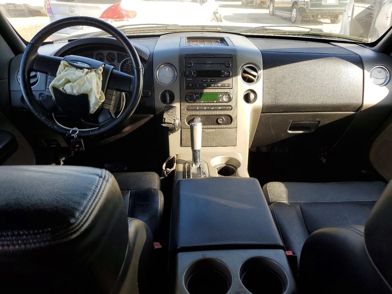 2007 Ford F150 Supercrew Black vin: 1FTPW14V07KC84804