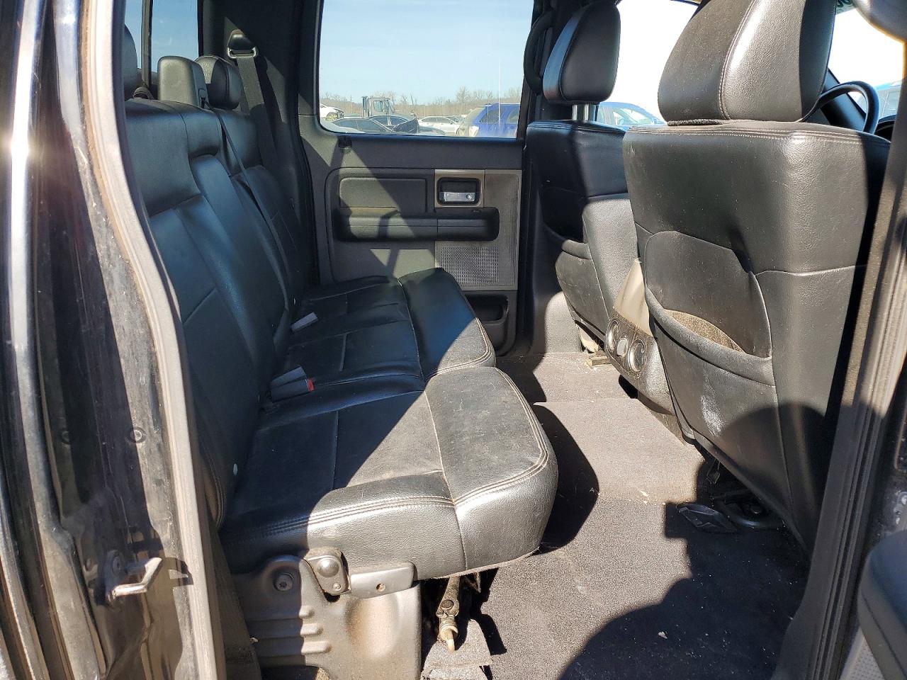 2007 Ford F150 Supercrew Black vin: 1FTPW14V07KC84804