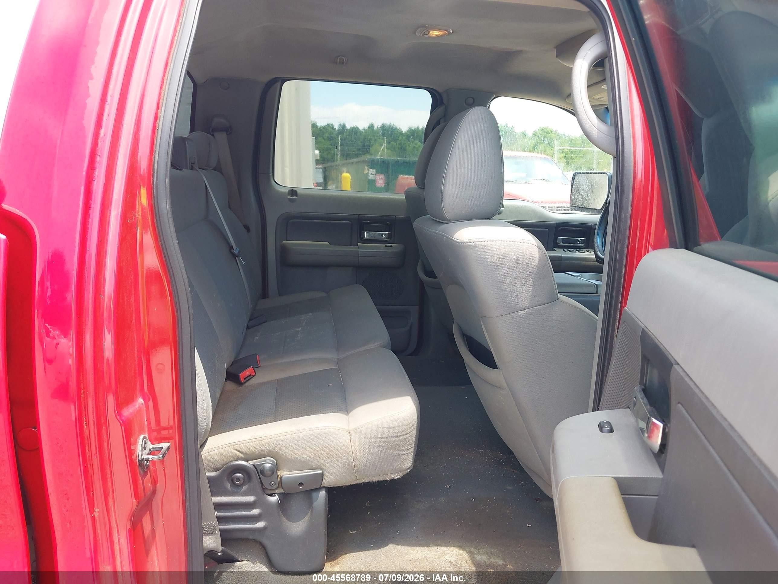 2007 Ford F-150 Fx4/lariat/xlt Red vin: 1FTPW14V07KC85466