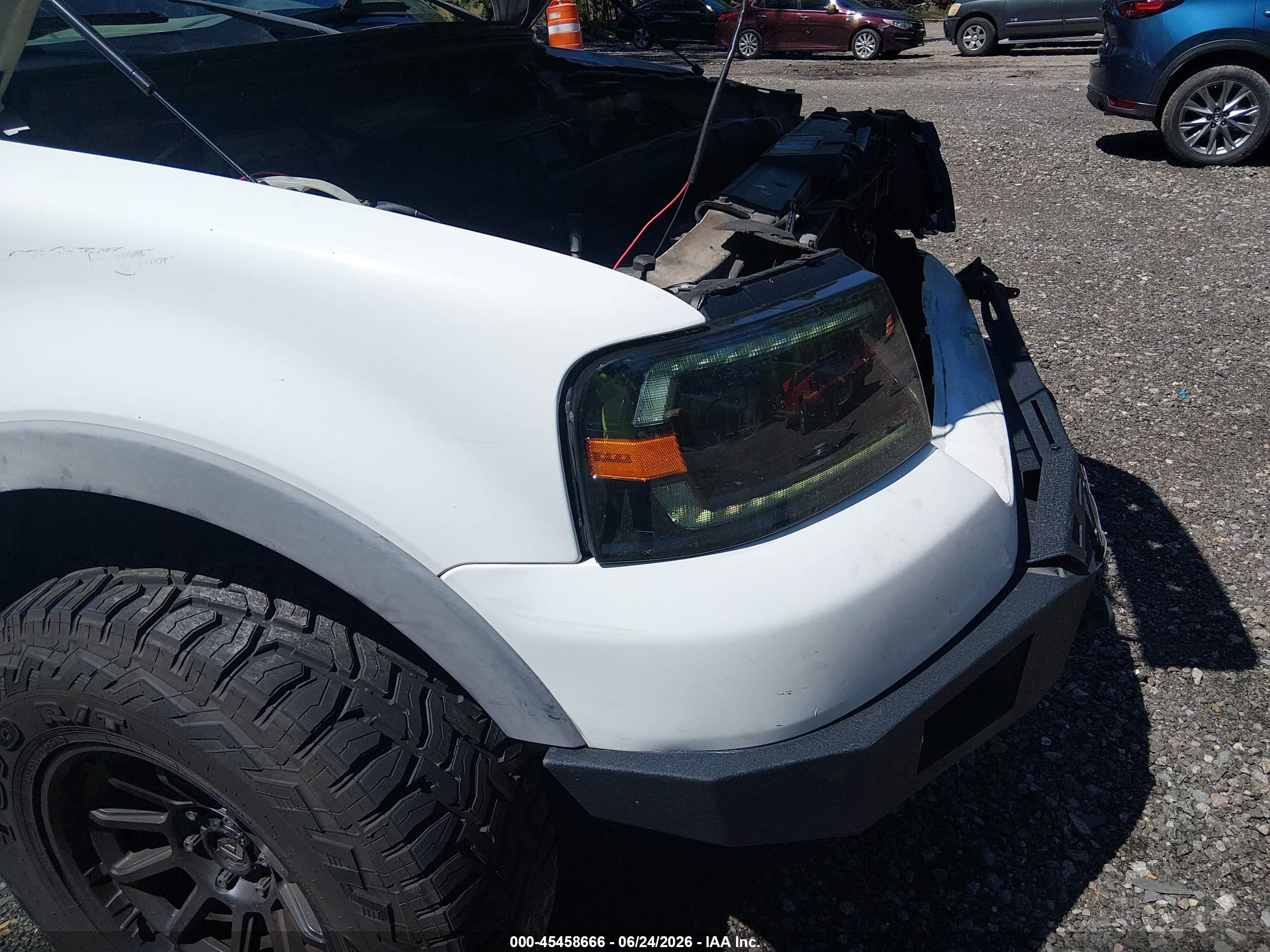 2008 Ford F-150 60th Anniversary/fx4/king Ranch/lariat/xlt White vin: 1FTPW14V08FA09959