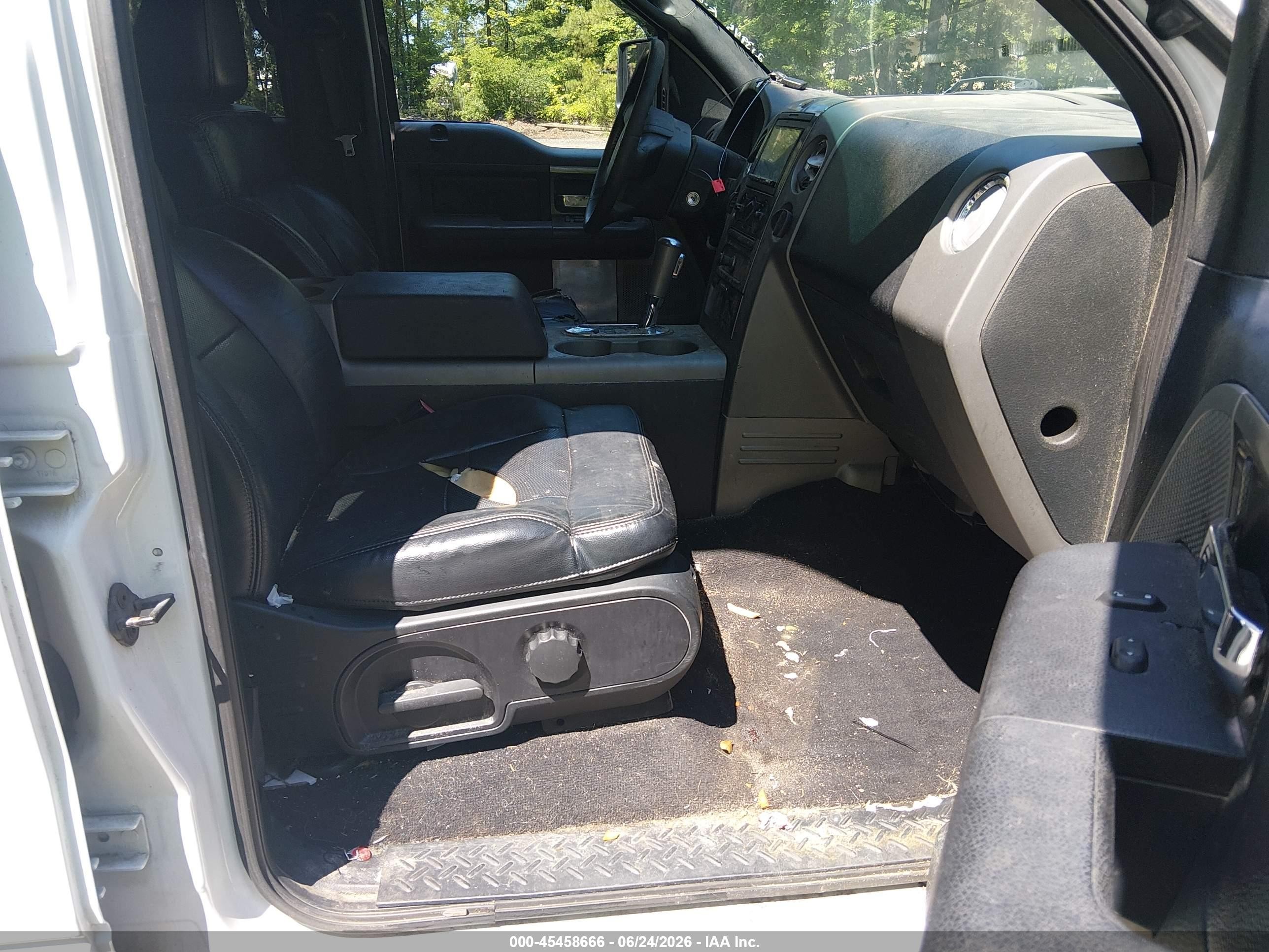 2008 Ford F-150 60th Anniversary/fx4/king Ranch/lariat/xlt White vin: 1FTPW14V08FA09959